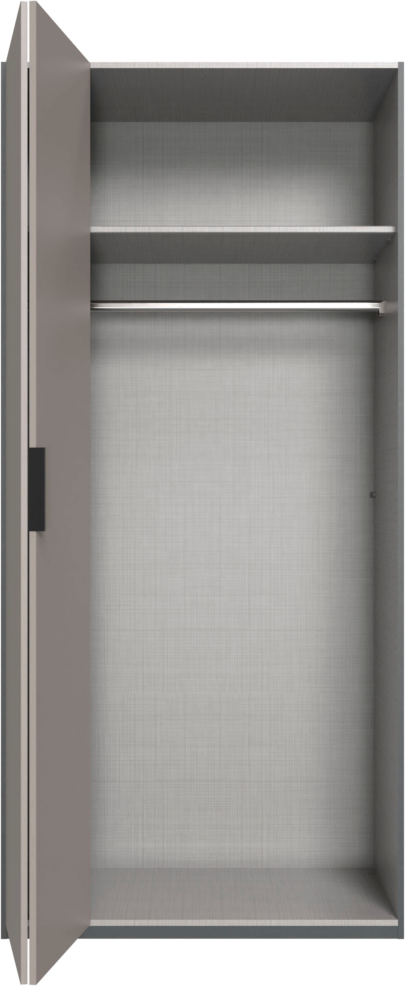 Wimex Kleiderschrank »Oxford by fresh to go, in 3 Breiten, Made in Germany«, (wahlweise mit oder ohne Spiegel), mit hochwertigen Falttüren für den perfekten Überblick