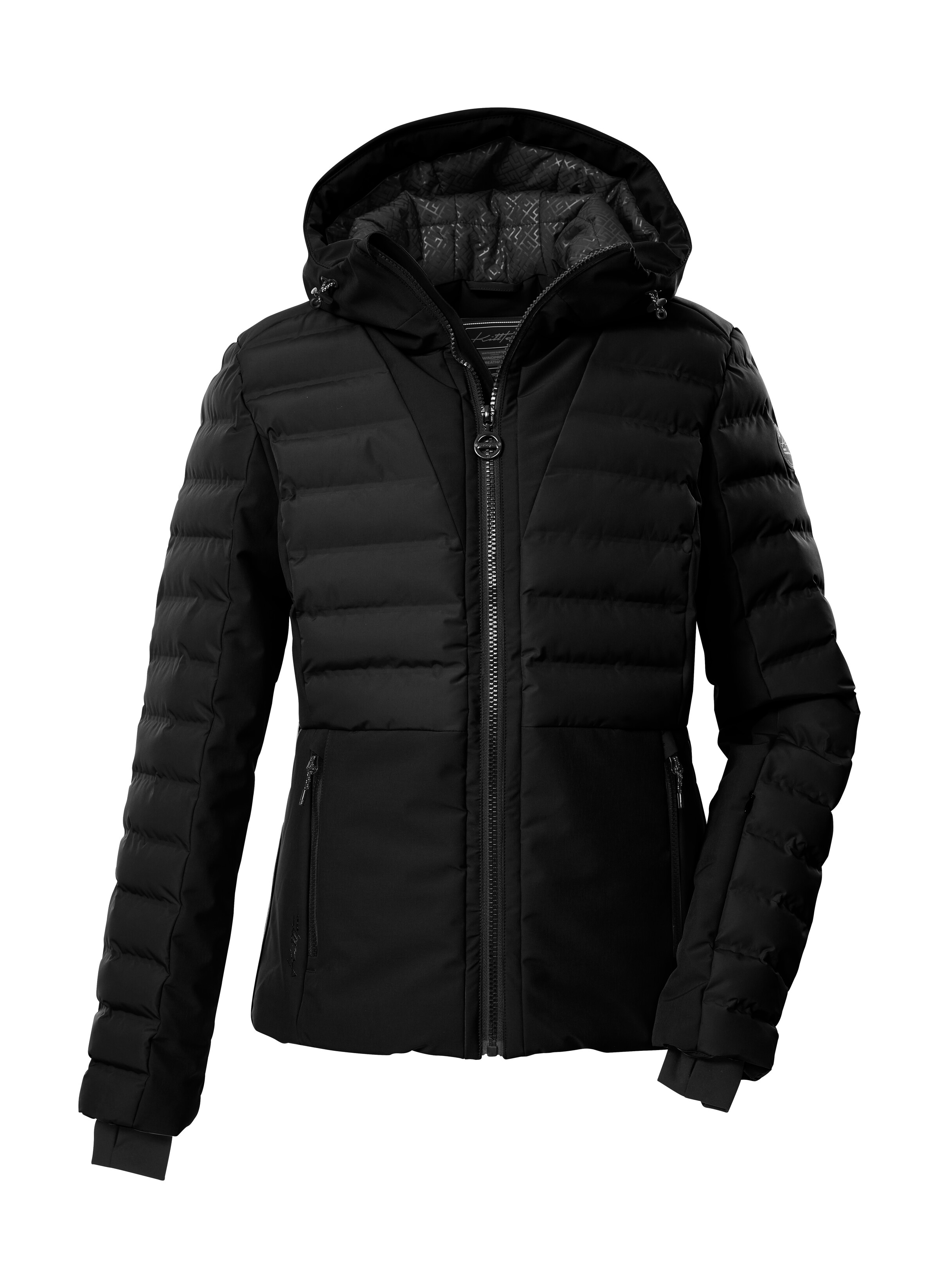 Killtec Skijacke "KSW 115 WMN SKI QLTD JCKT" Winddichte, wasserabweisende Skijacke mit Daunenoptik