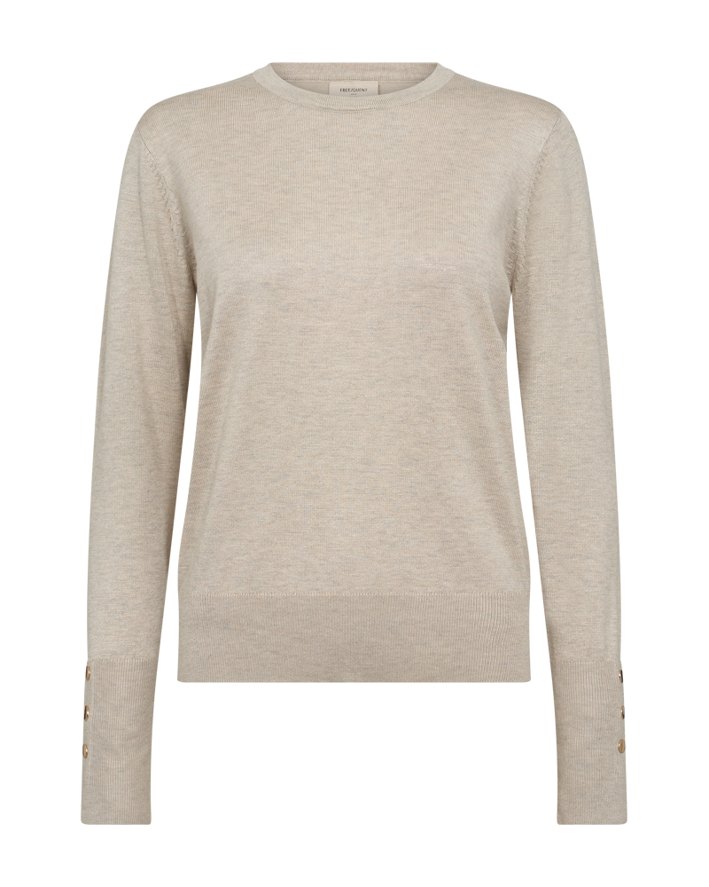 FREEQUENT Strickpullover "FQKATIE", mit Zierknöpfen günstig online kaufen