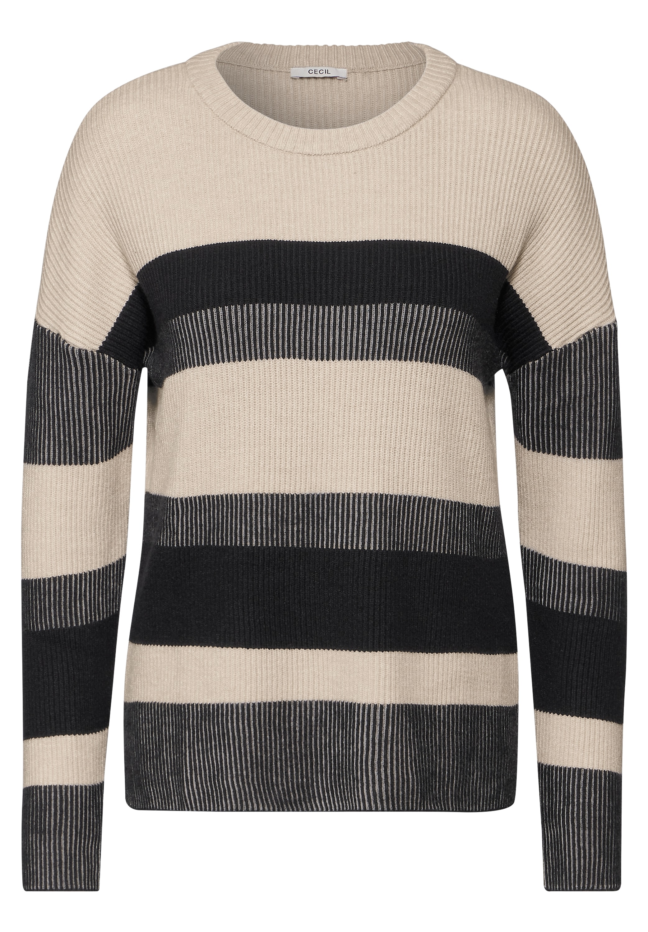 Cecil Strickpullover, aus softem Materialmix