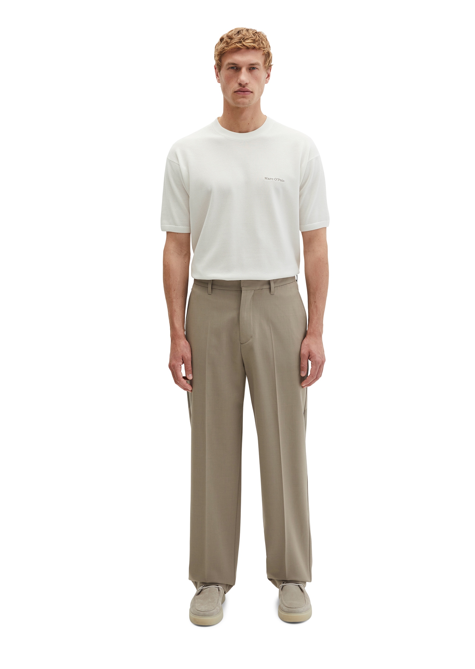 Marc O'Polo Stoffhose »DFB Travel Collection«  Model: MOSSBO, aus leichtem Technical Wool Blend