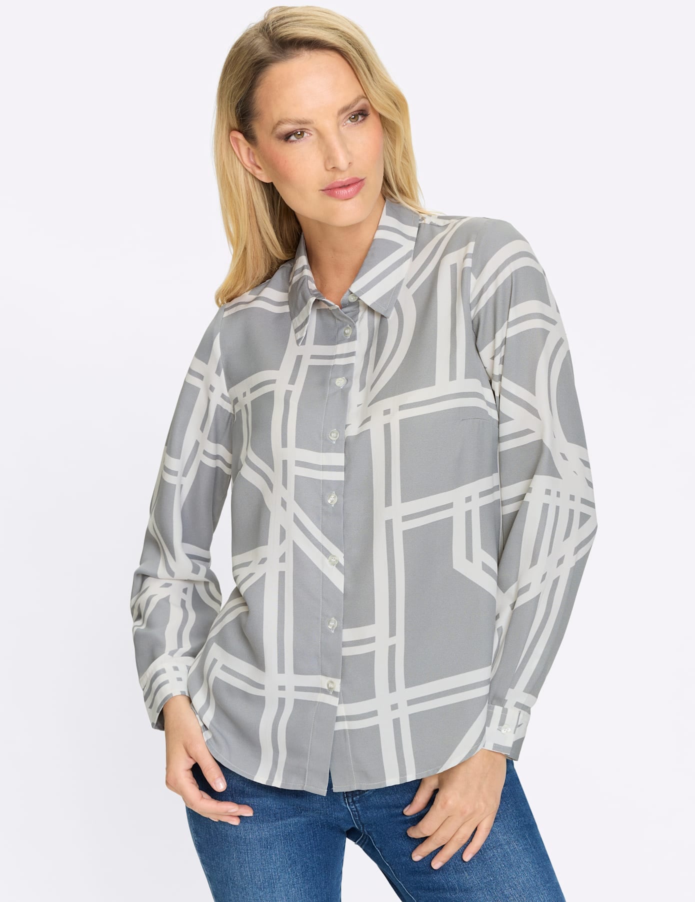 heine Hemdbluse günstig online kaufen