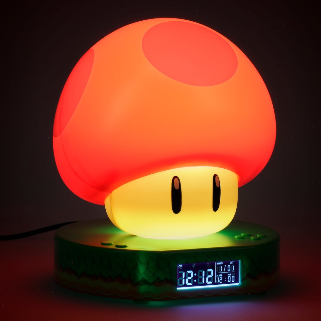 Paladone Wecker »Super Mario Pilz Mushroom digital Wecker«