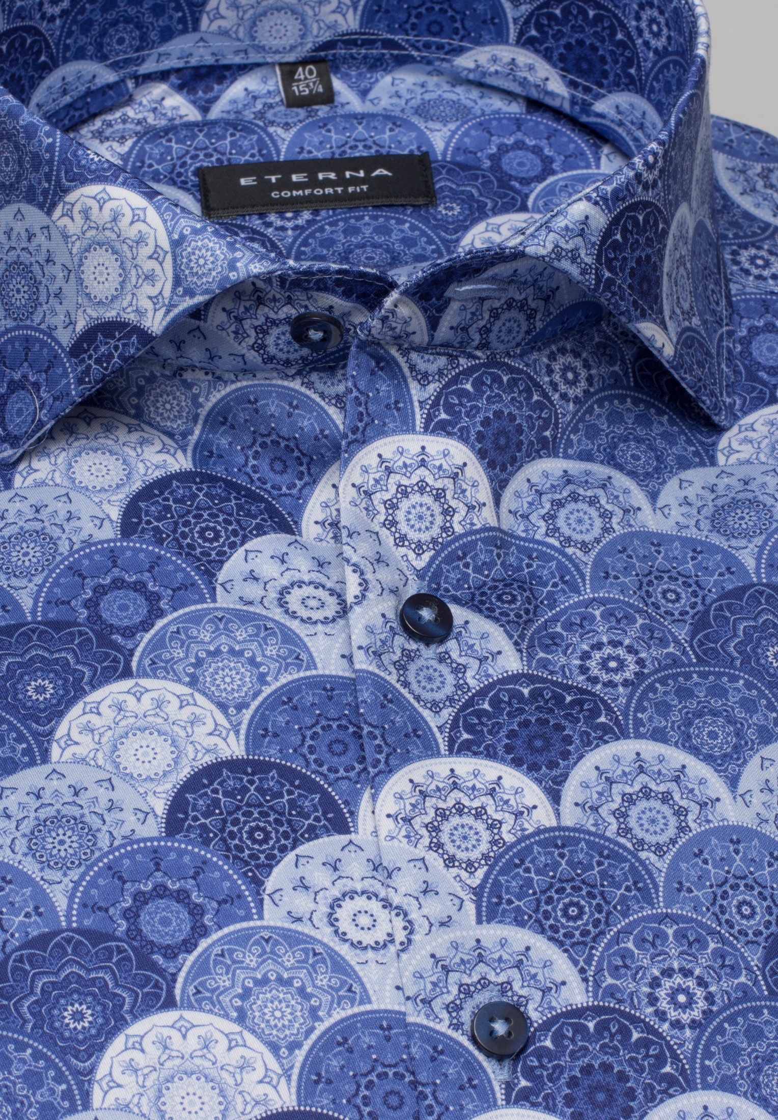 Eterna Langarmhemd »COMFORT FIT« NON IRON (bügelfrei)