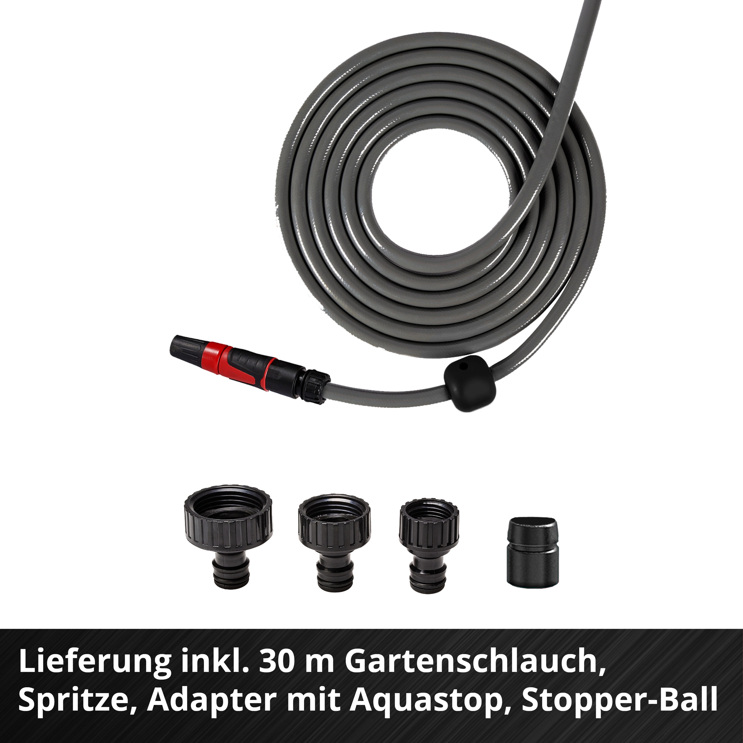 Einhell Schlauchtrommel »»GE-HR 18/30-1 Li-Solo««, (1 tlg.), ohne Akku, ohne Ladegerät