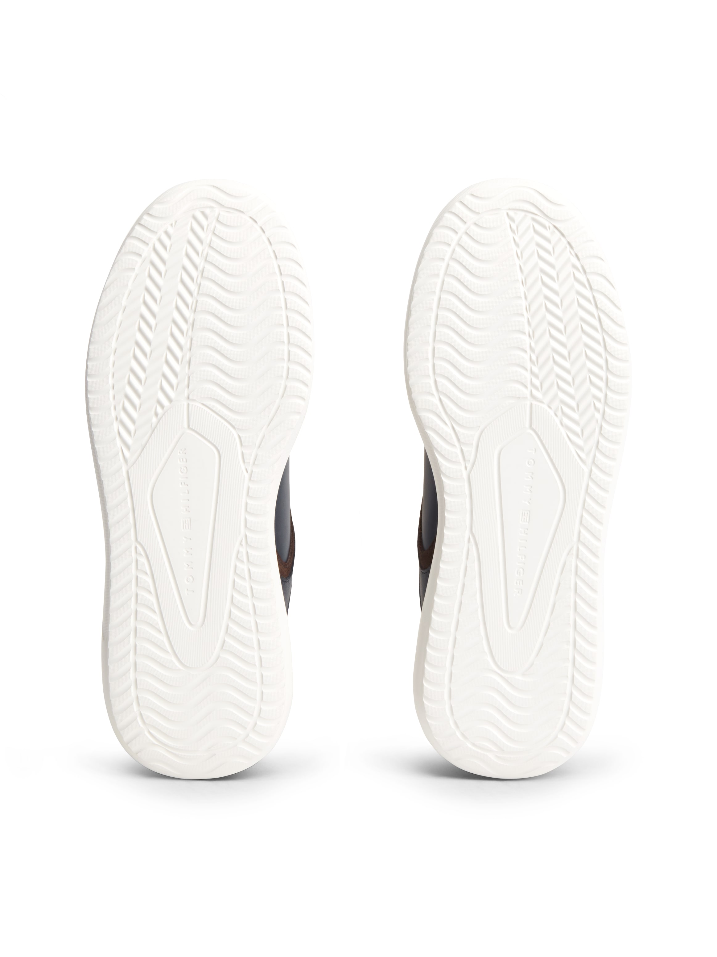 Tommy Hilfiger Sneaker »TH MODERN LIGHTCUP LEATHER«  Freizeitschuh, Halbschuh, Schnürschuh mit Kontrastbesätzen