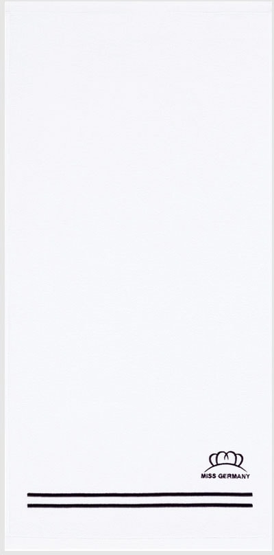Miss Germany Badetuch "Miss Germany" mit Schriftzug günstig online kaufen