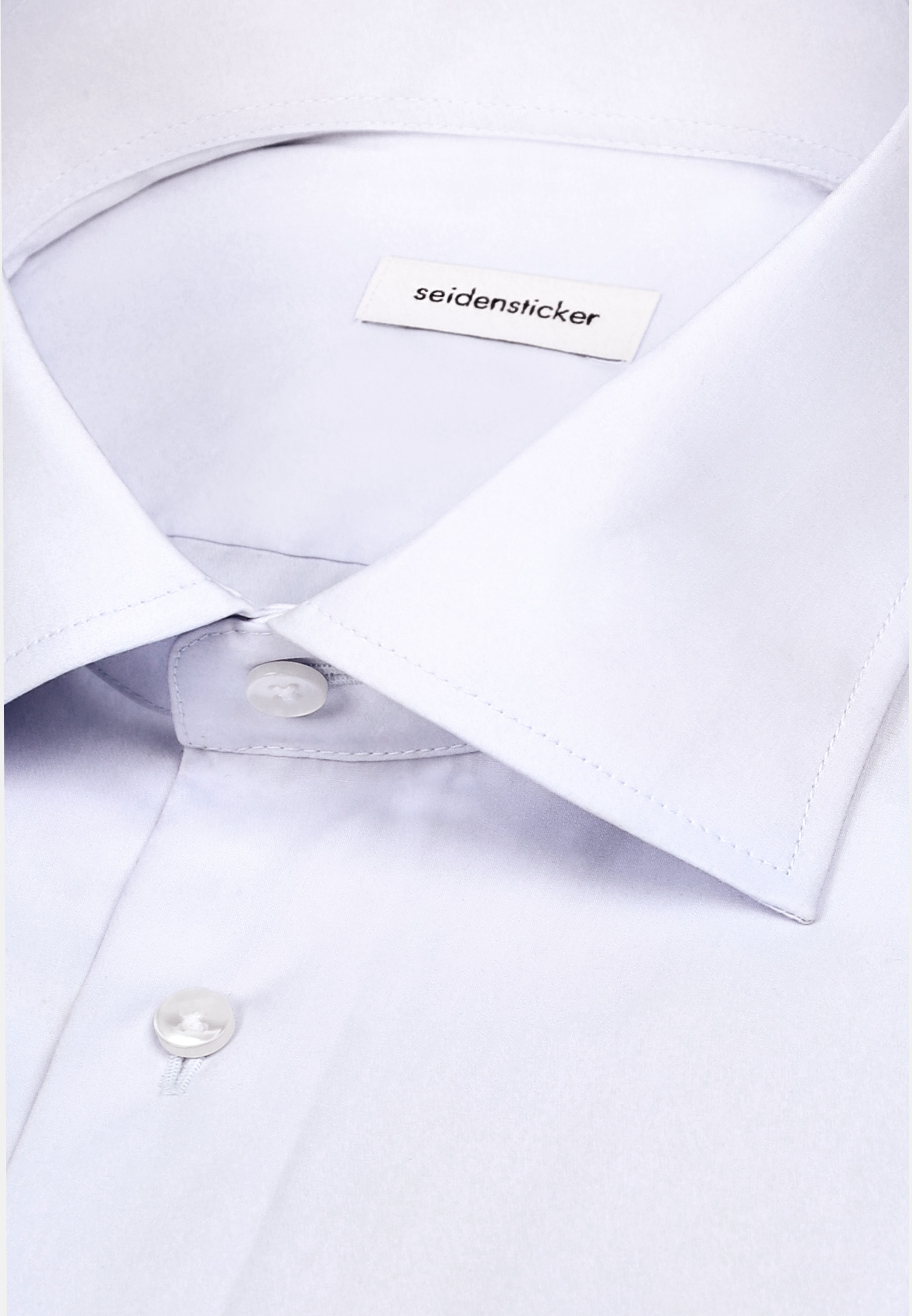 seidensticker Businesshemd »Schwarze Rose« Slim 1/1 Kentkragen Uni