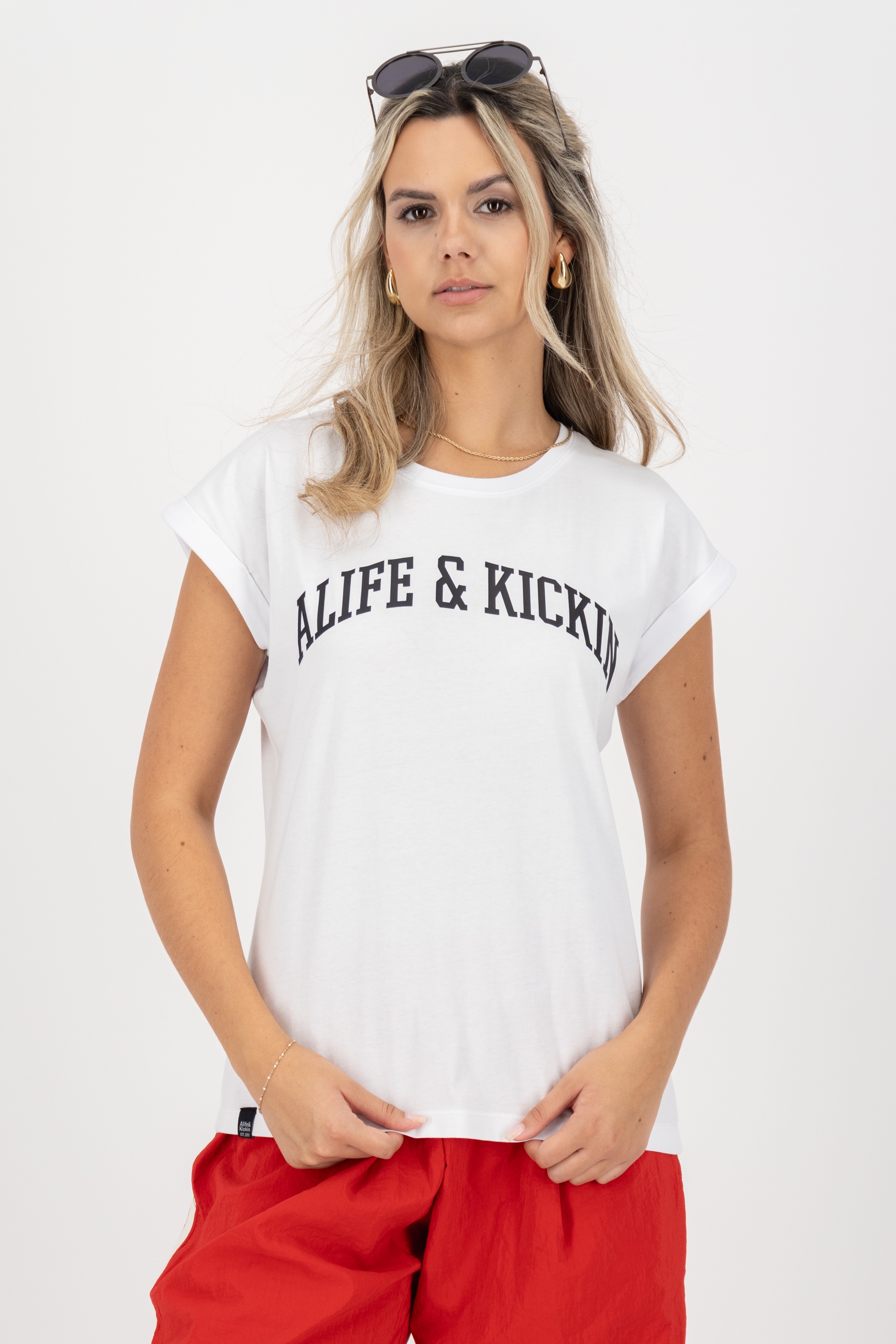 Alife & Kickin Rundhalsshirt "Damen DineAK P" günstig online kaufen