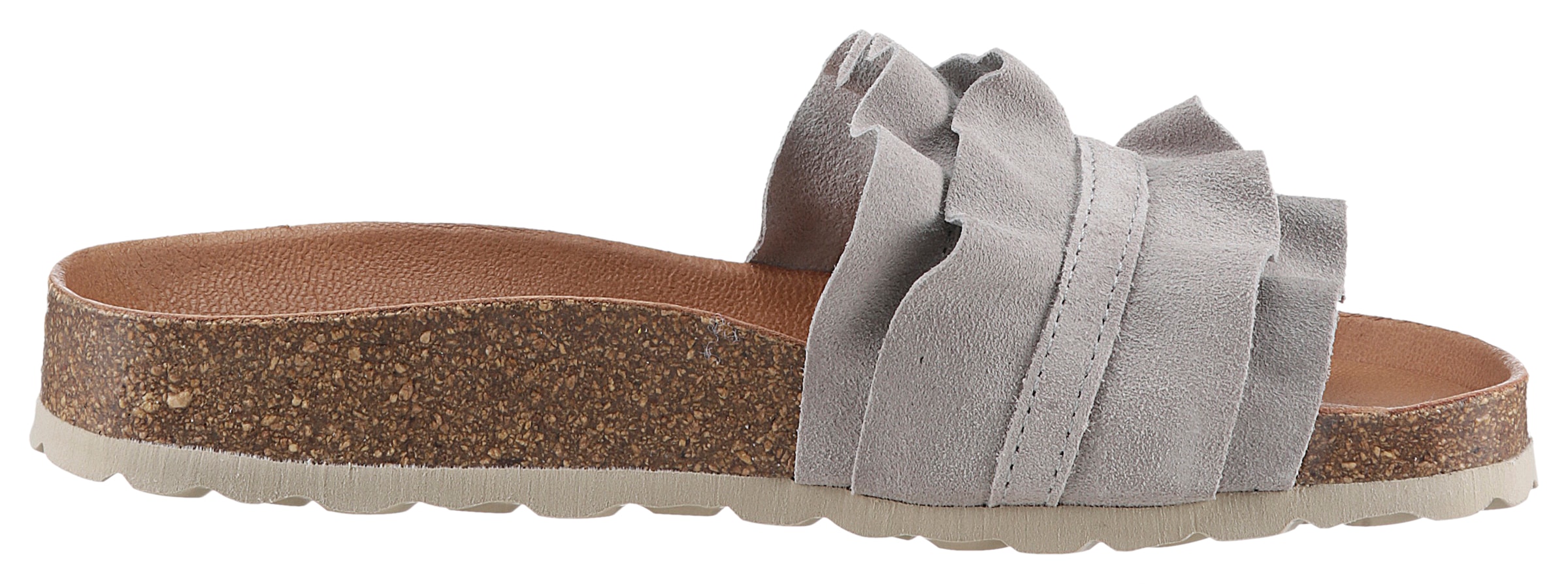 VERBENAS Pantolette »Rocio Roda«, Sommerschuh, Schlappen für Strand- und Badeausflüge geeignet