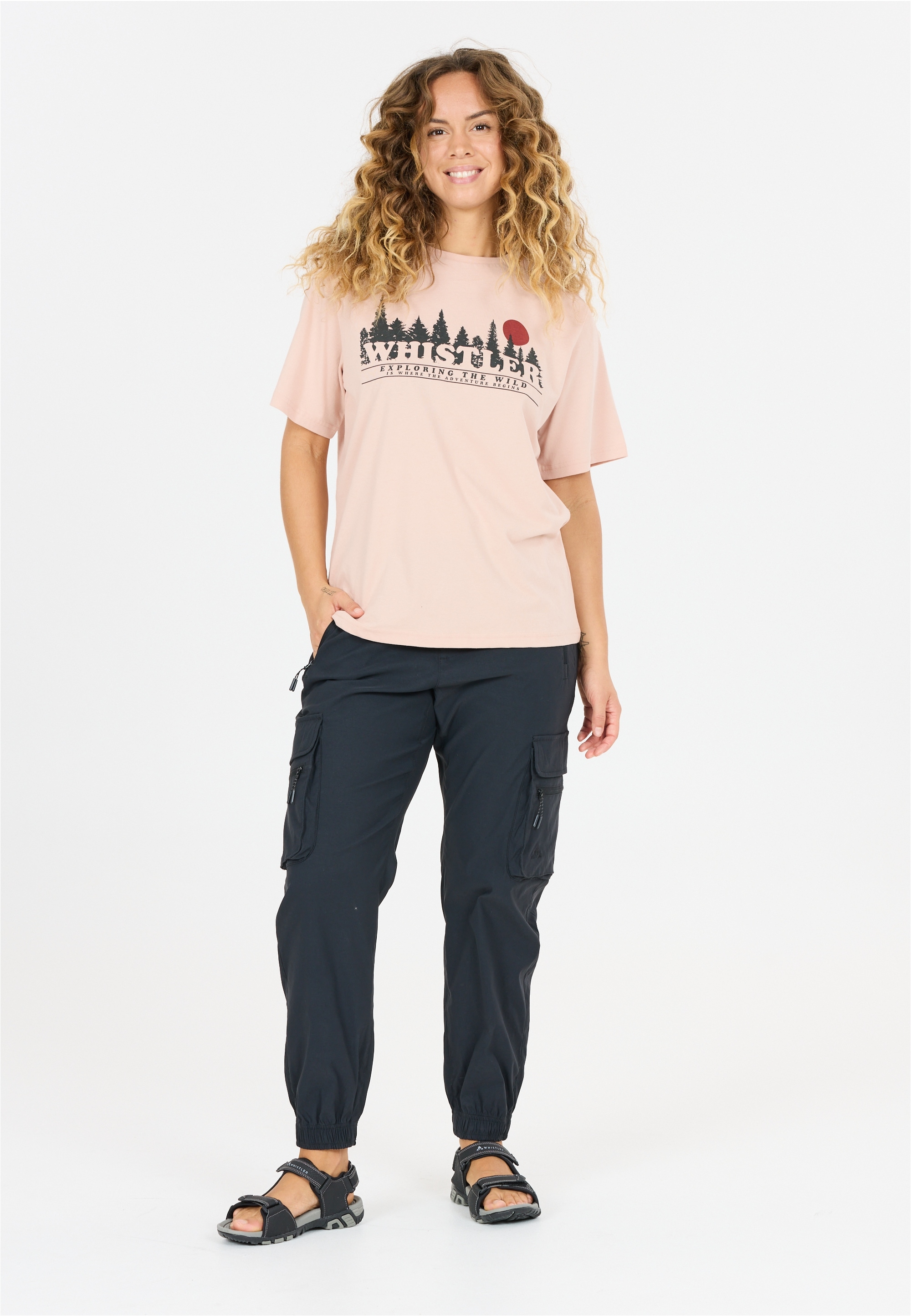 WHISTLER T-Shirt »Cashew« mit atmungsaktiver Eigenschaft