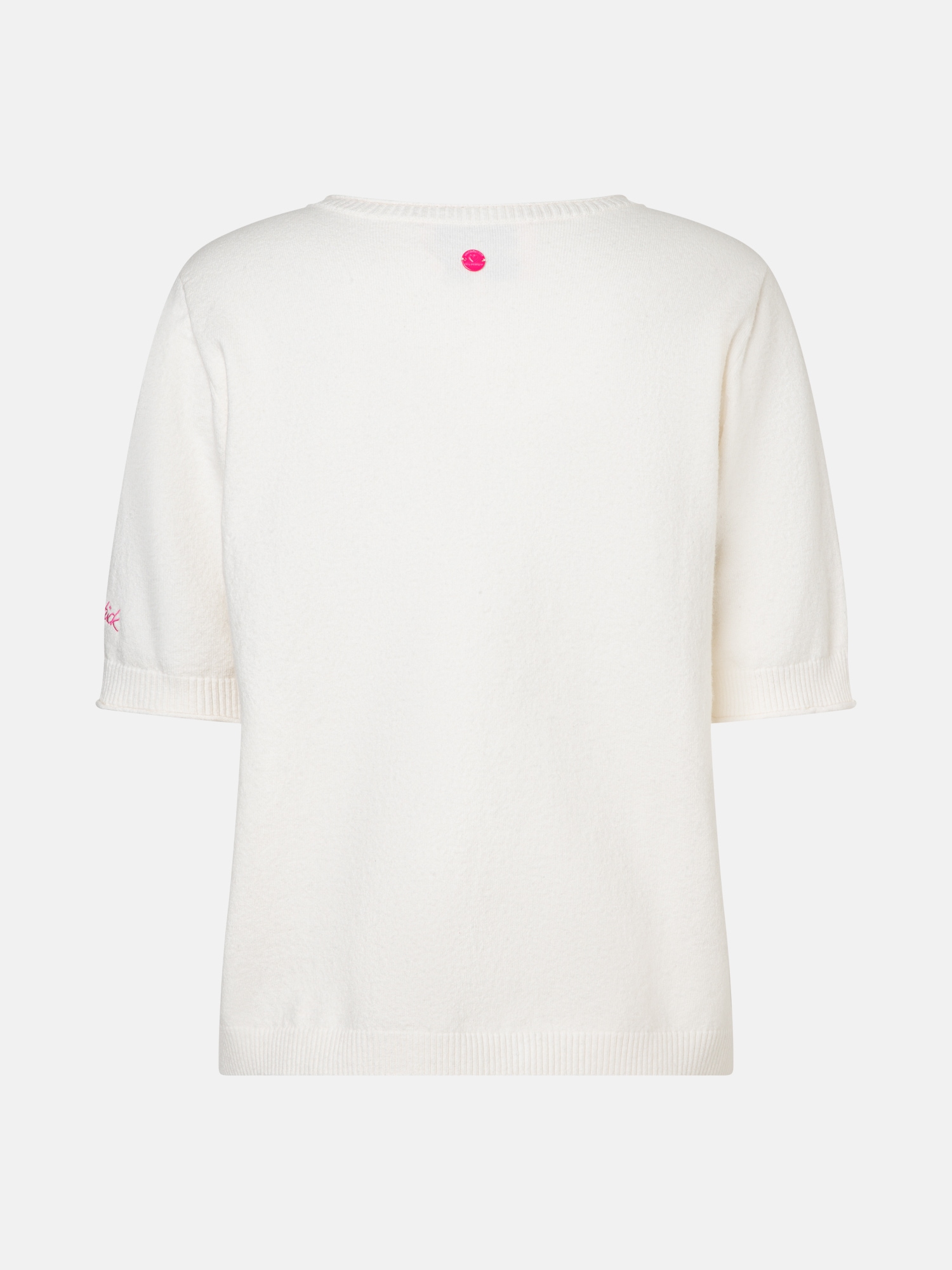 Lieblingsstück Kurzarmpullover »MelisandeL« 52% Baumwolle, 30% Polyester, 14% Polyamid, 4% Elasthan
