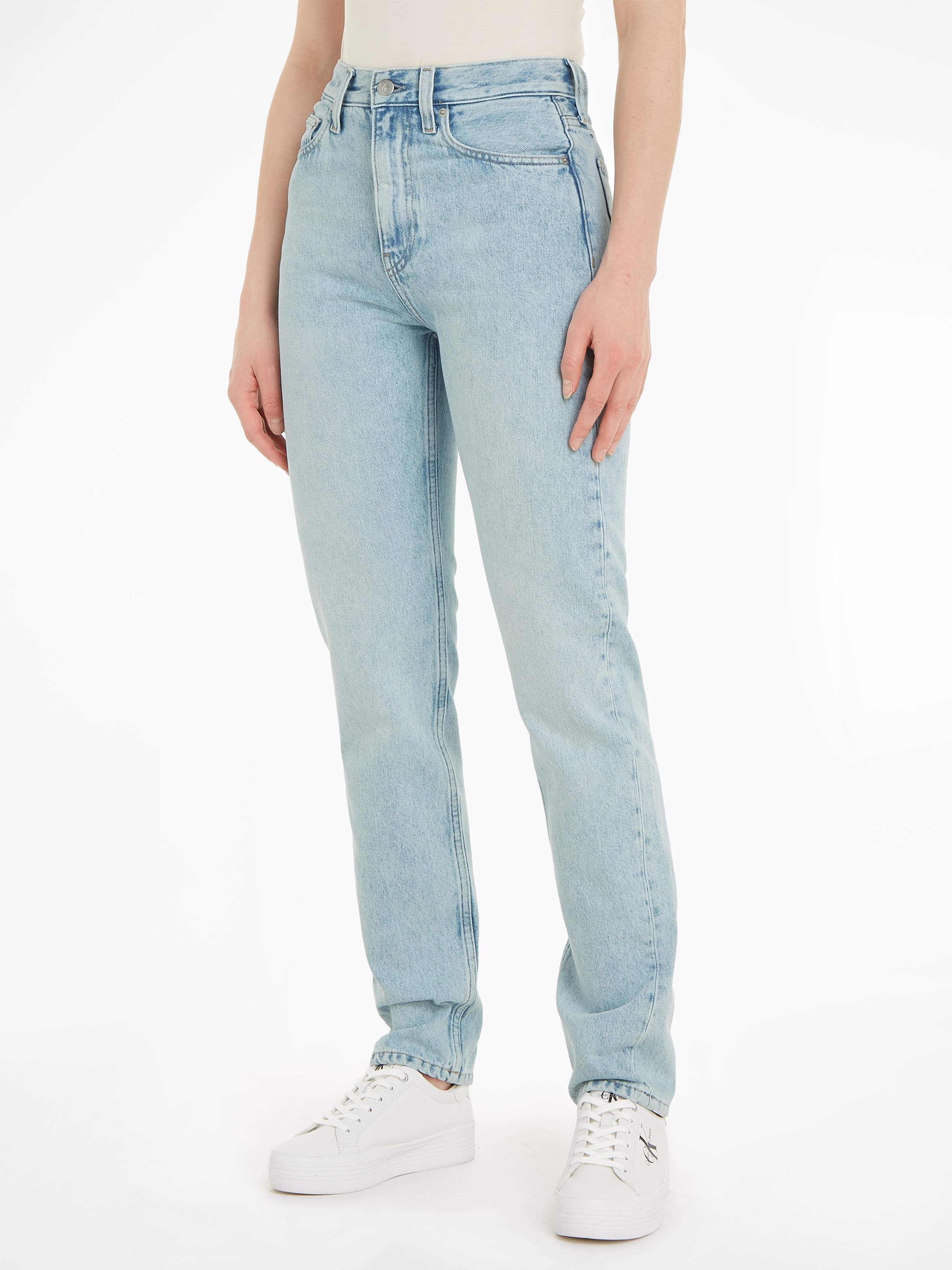 Calvin Klein Jeans Straight-Jeans "AUTHENTIC SLIM STRAIGHT", im 5-Pocket-St günstig online kaufen