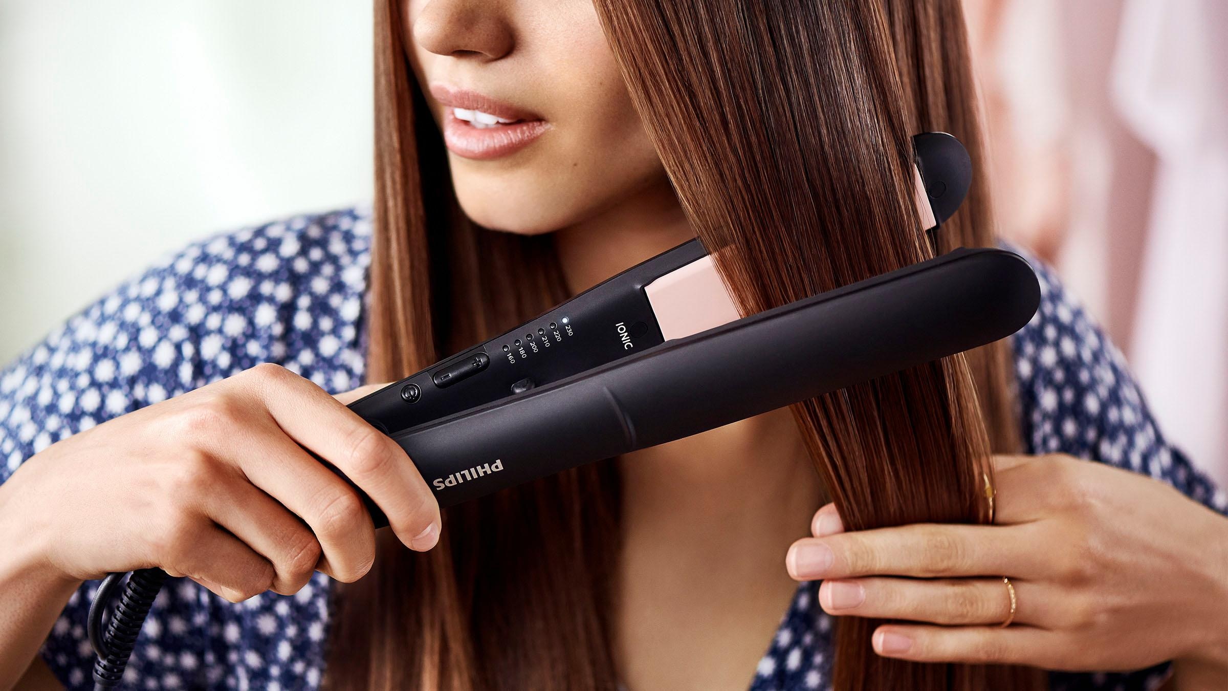 Philips Glätteisen »BHS378/00«, Keramik-Beschichtung mit Keratin-Keramikplatten mit | \