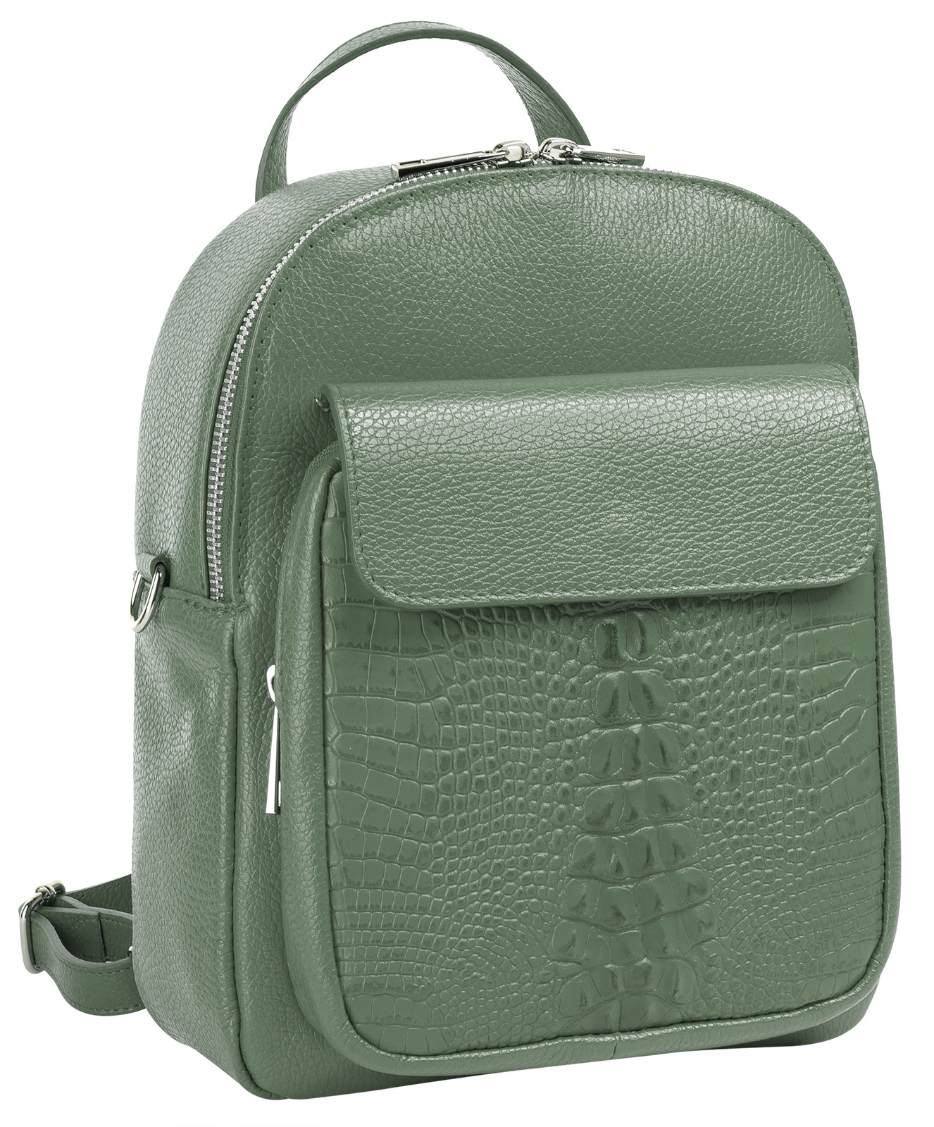 Thumbnail - Cluty Cityrucksack, echt Leder, Made in Italy