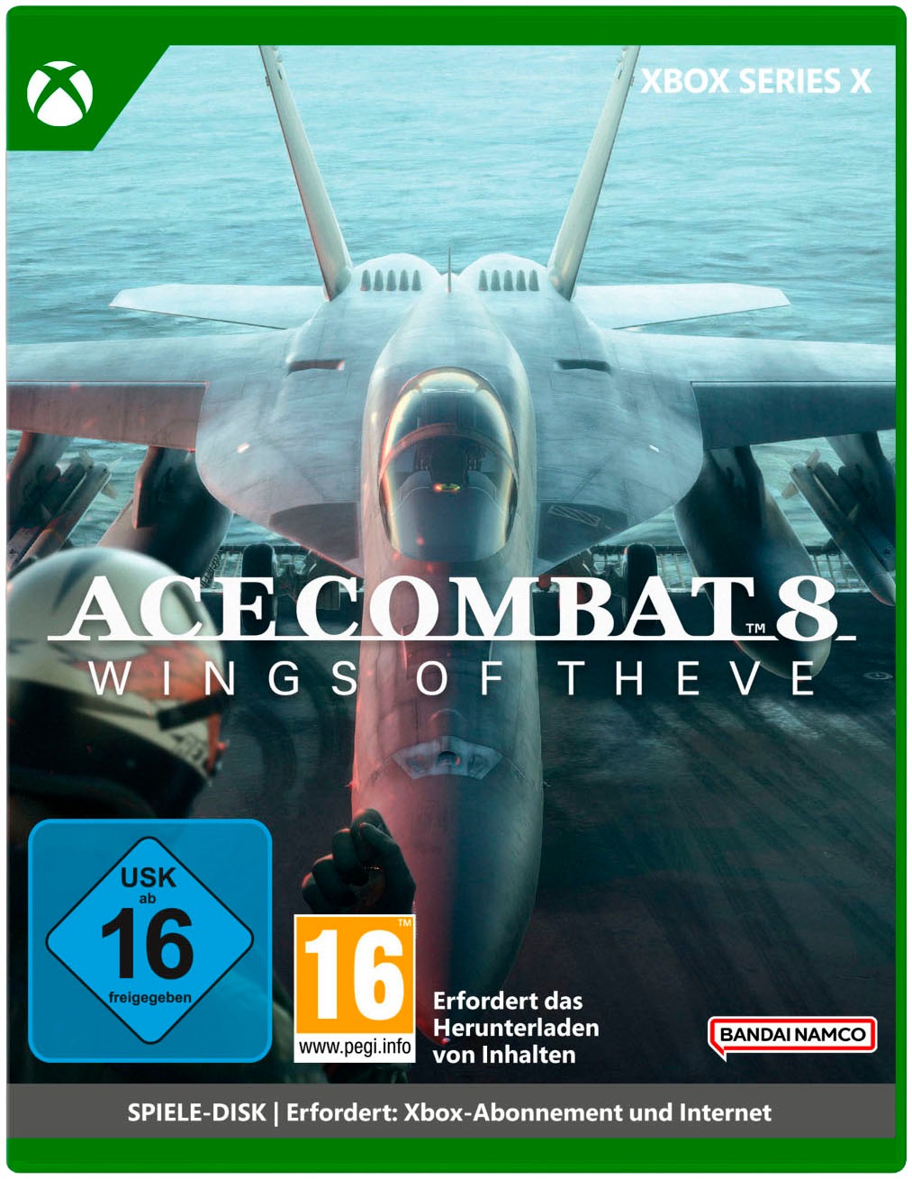 BANDAI Spielesoftware "Ace Combat 8: Wings of Theve", blau (ohne farbbezeichnung), Xbox Series X, Spielesoftware