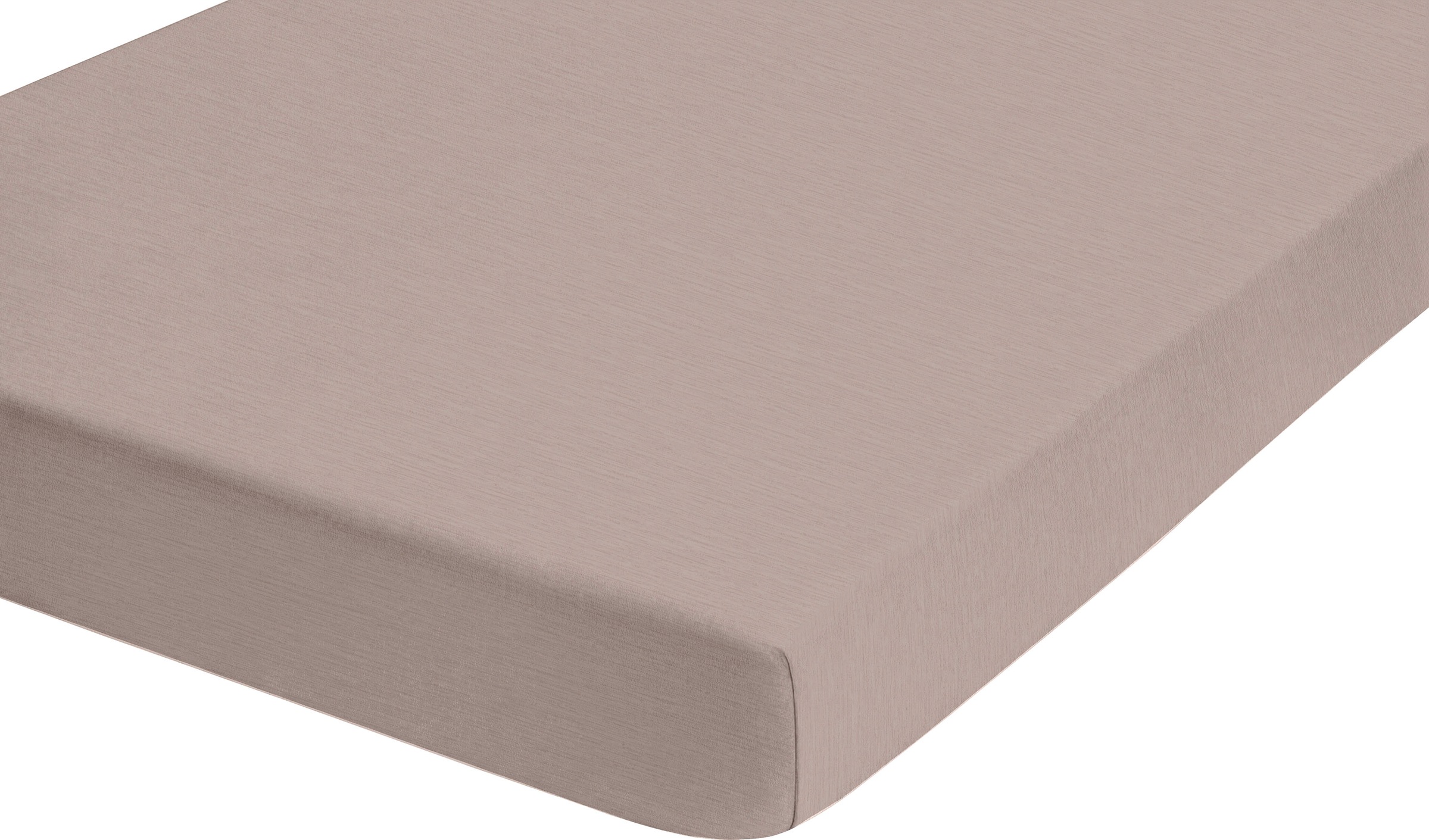 TOM TAILOR HOME Spannbettlaken »AVA«, pflegeleichter Melange-Jersey