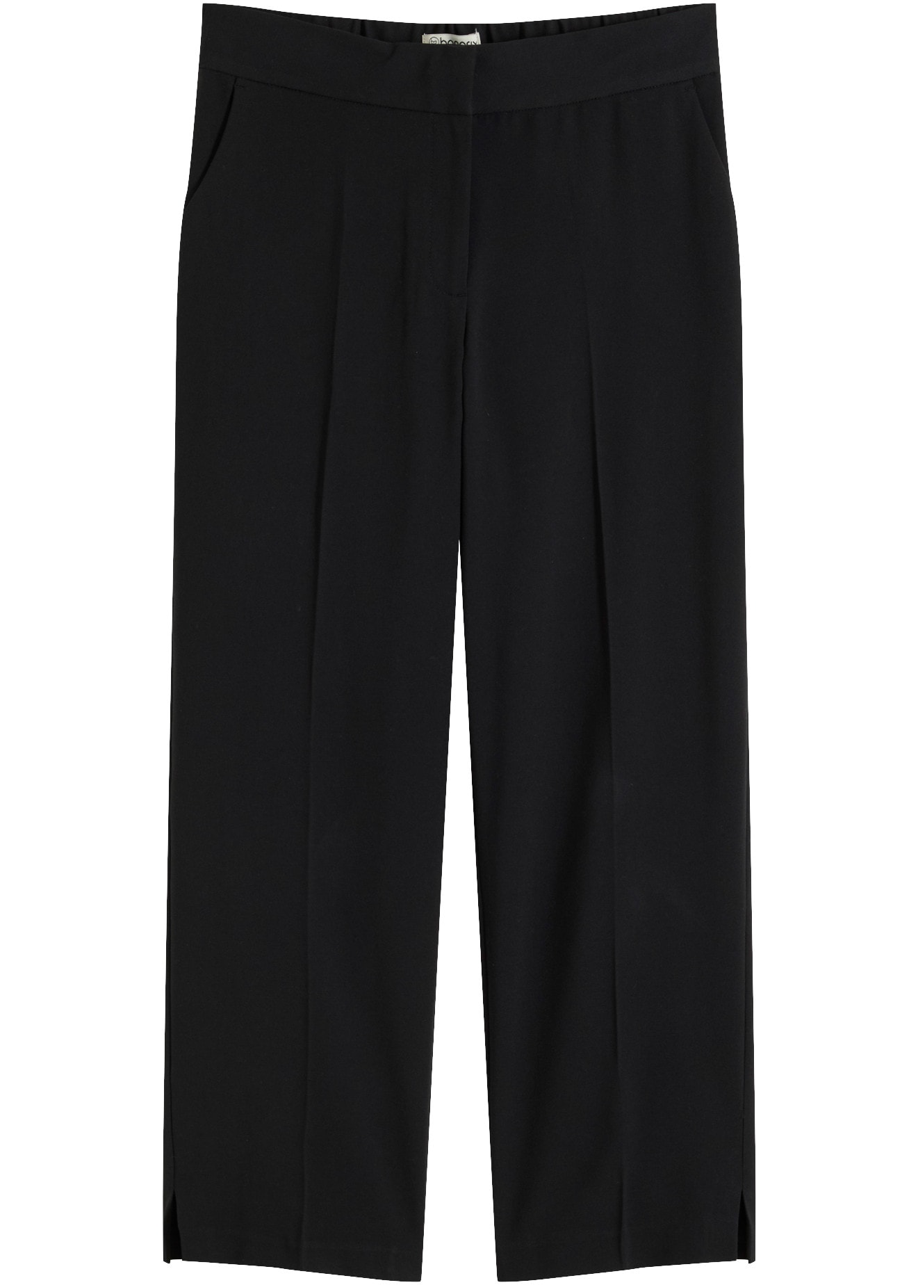 bonprix 3/4-Hose  Regular Fit, mit Schlitz, aus Polyester, Viskose und Elasthan