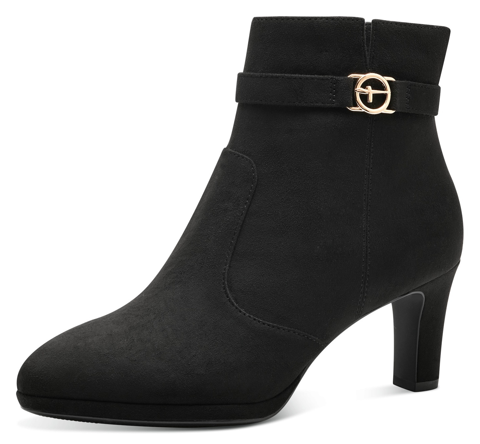 Tamaris Stiefelette, Trichterabsatz, Abendschuh mit elegantem Zierriemchen günstig online kaufen