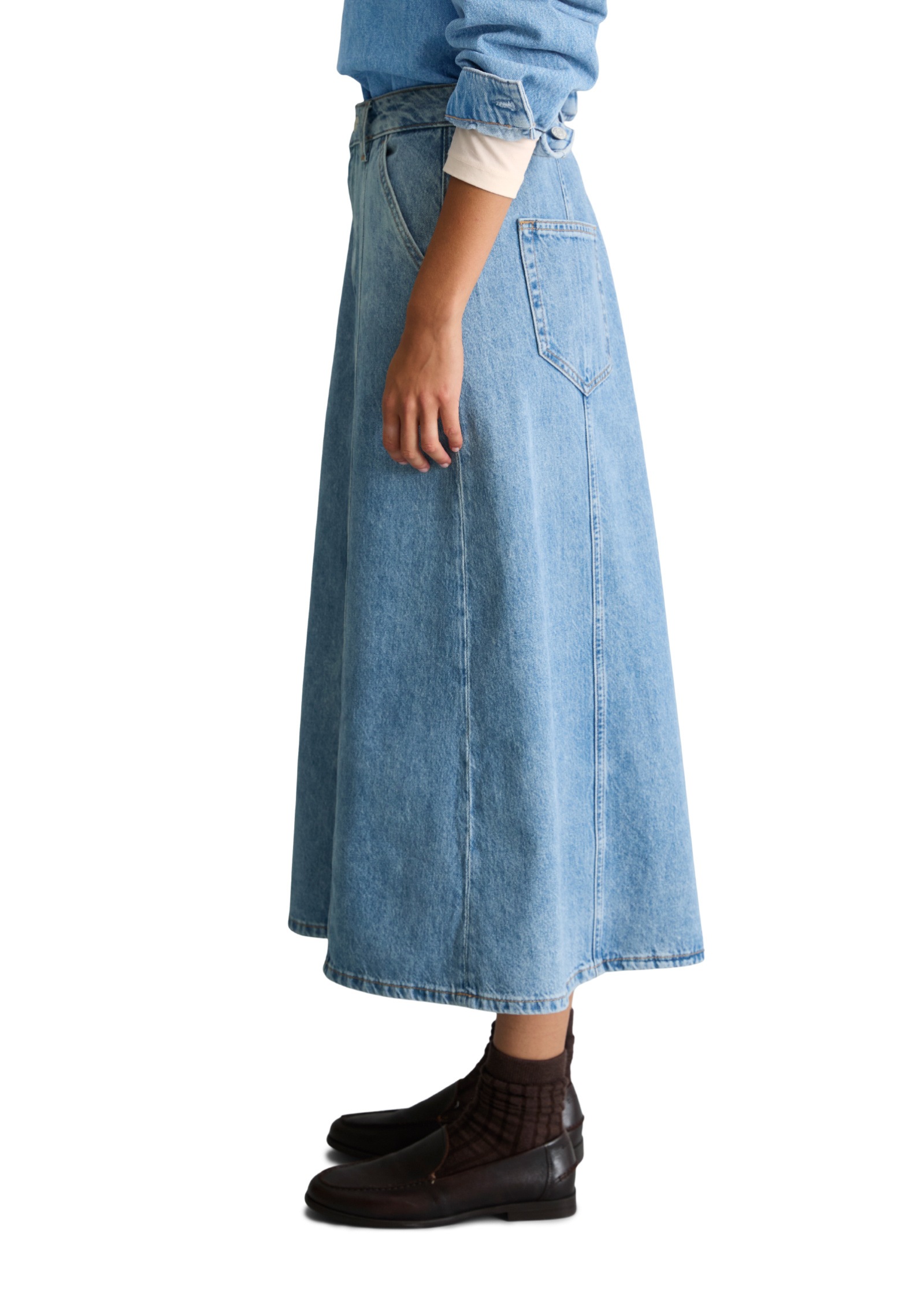 Marc O'Polo DENIM Jeansrock »aus Bio-Baumwoll-Denim«