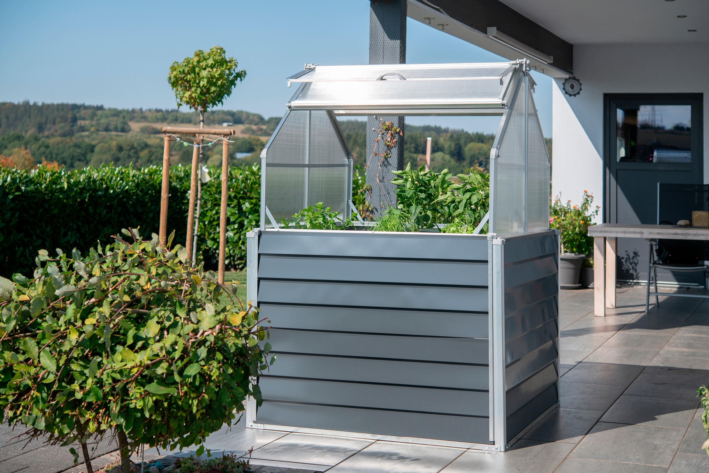 WESTMANN Hochbeet "Store & Grow", BxTxH: 120x120x169 cm günstig online kaufen