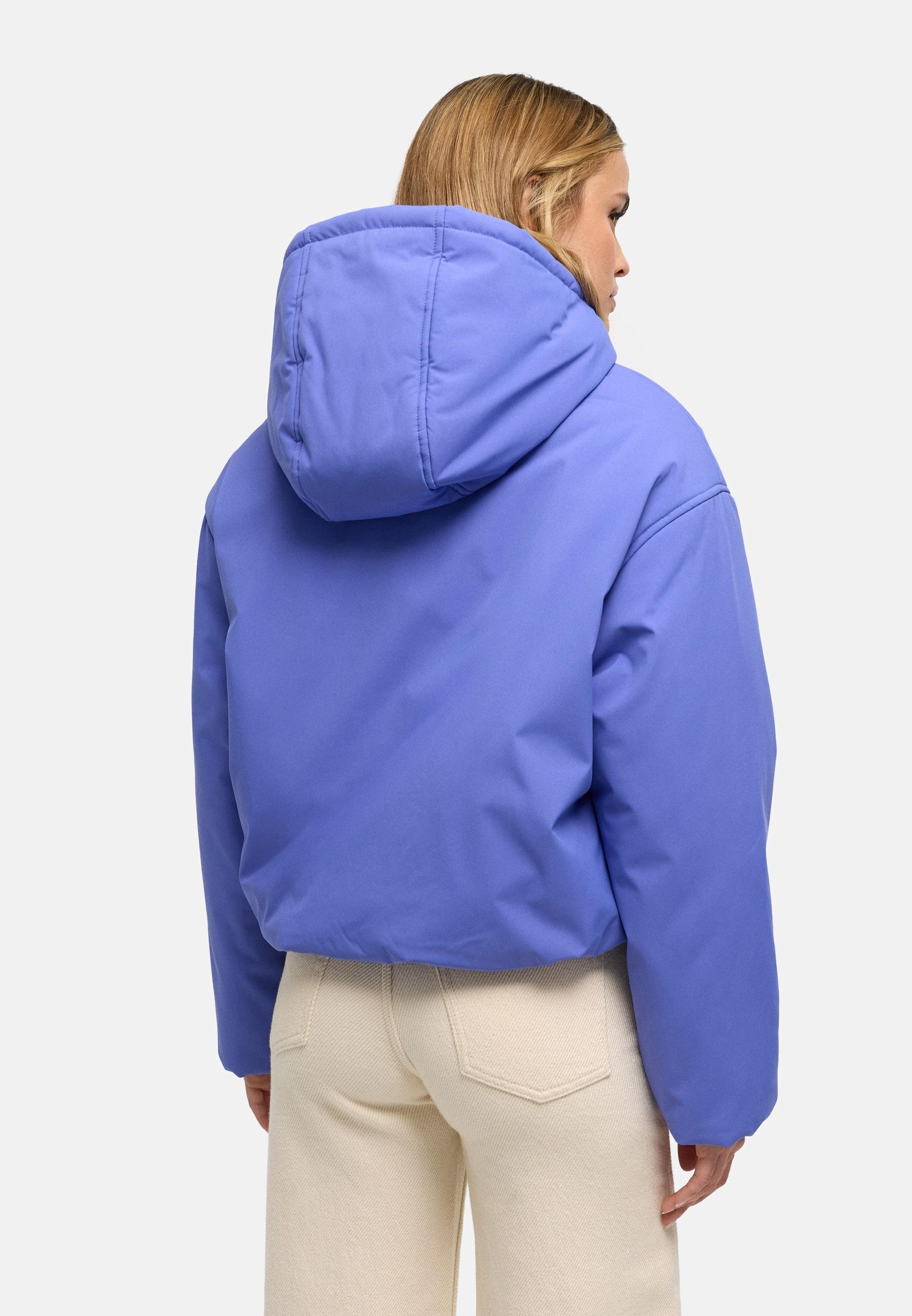 Navahoo Winterjacke »Biscuitaa 14« mit Kapuze Kurze warme Damenjacke