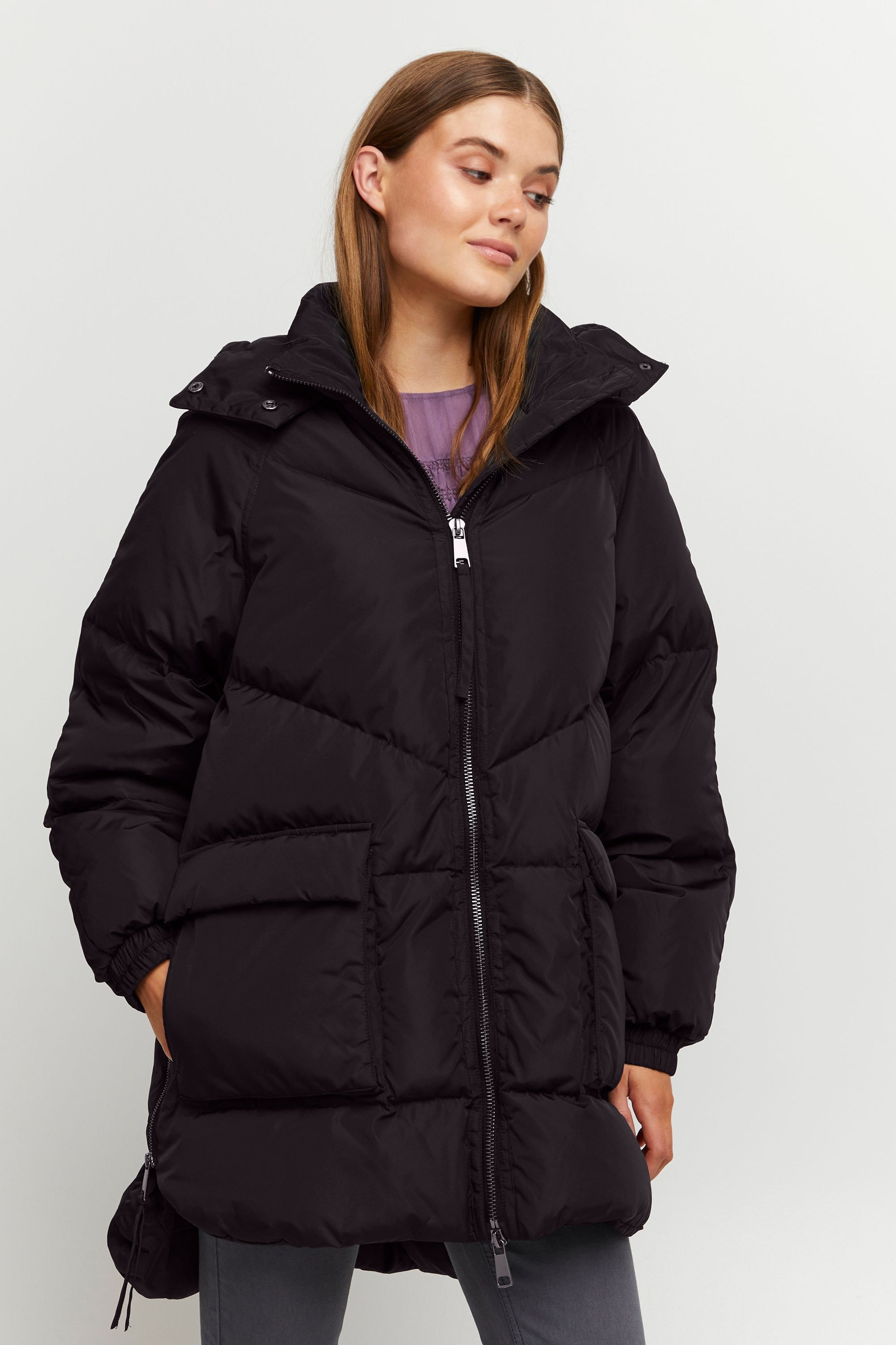 b.young Winterjacke »Winterjacke BYCristel«, mit Kapuze