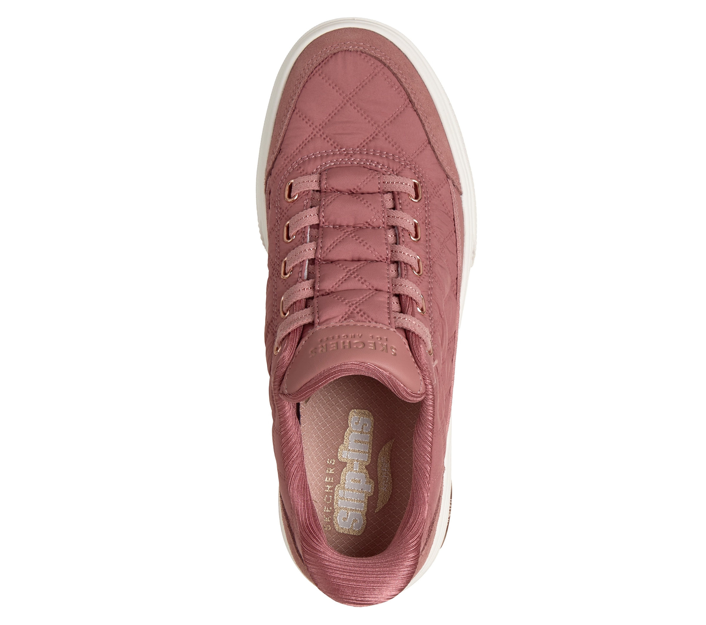 Skechers Slip-On Sneaker »ARCH FIT ARCADE-CUDDLE STEPS«  Slipper, Schlupfschuh, Freizeitsneaker mit elastischen Schnürsenkeln