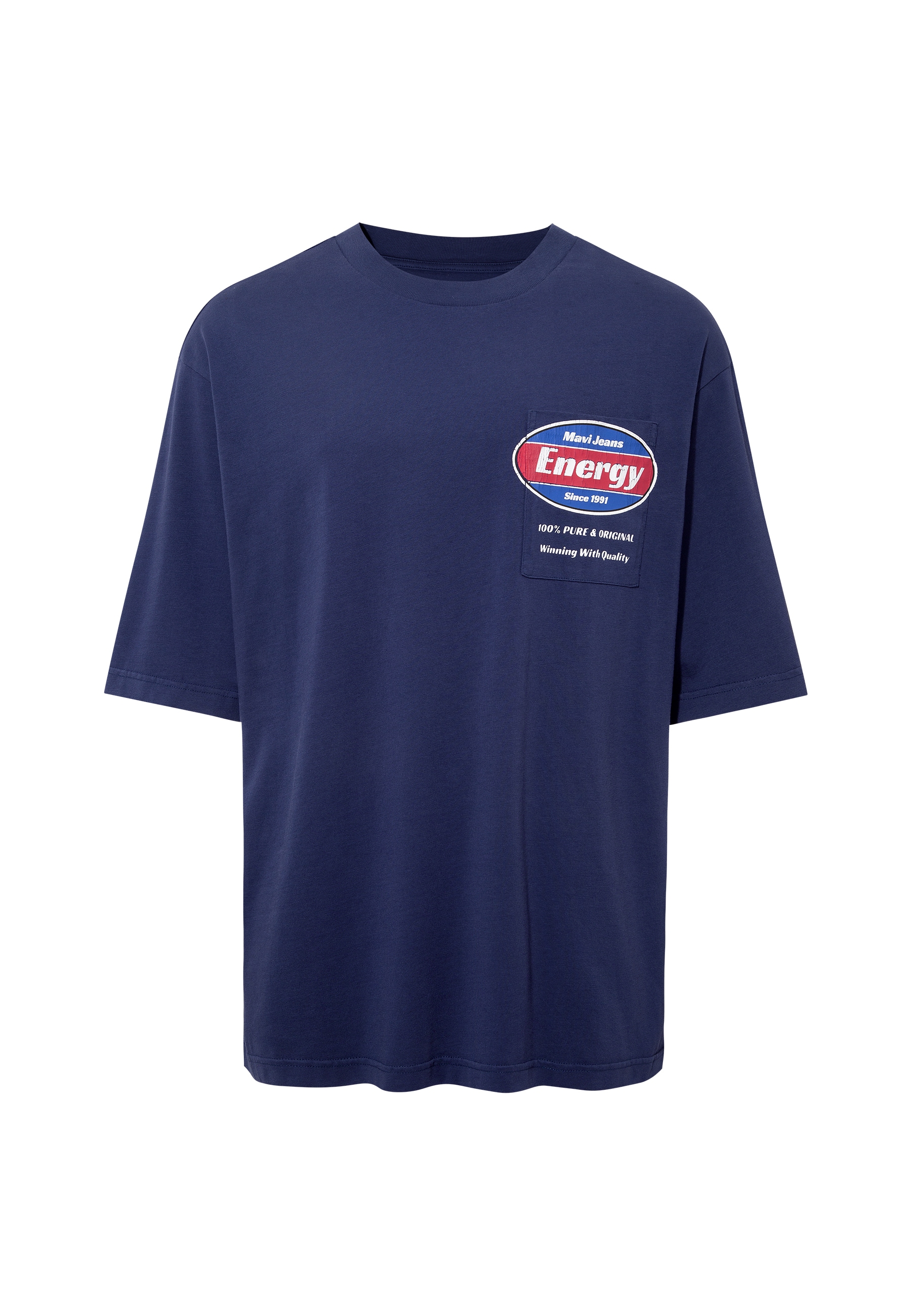 Mavi T-Shirt "SHORT SLEEVE TEE", Bedrucktes T-Shirt günstig online kaufen
