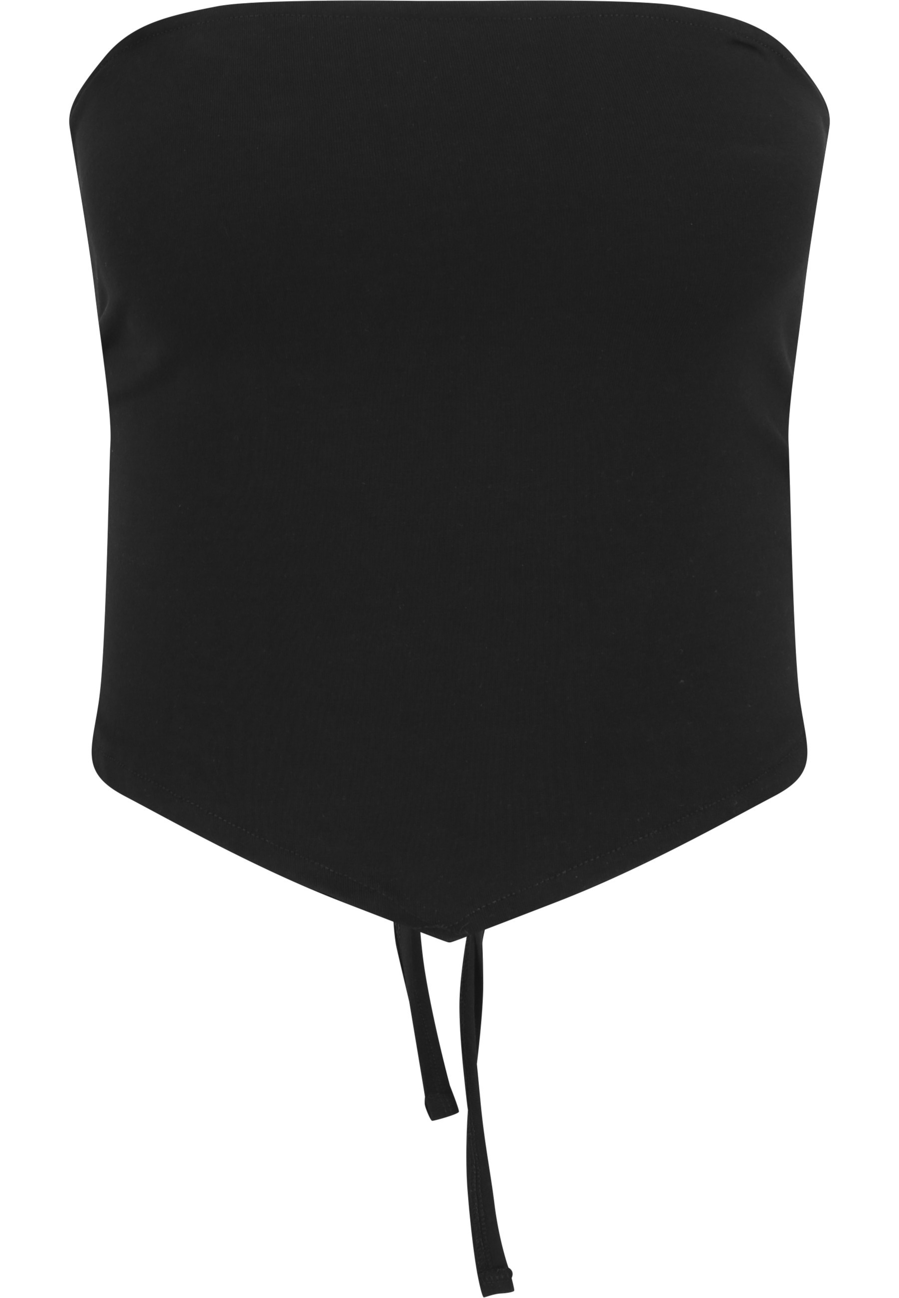 URBAN CLASSICS Bandeautop »Urban Classics Ladies Knotted Bandeau Top 2-Pack«