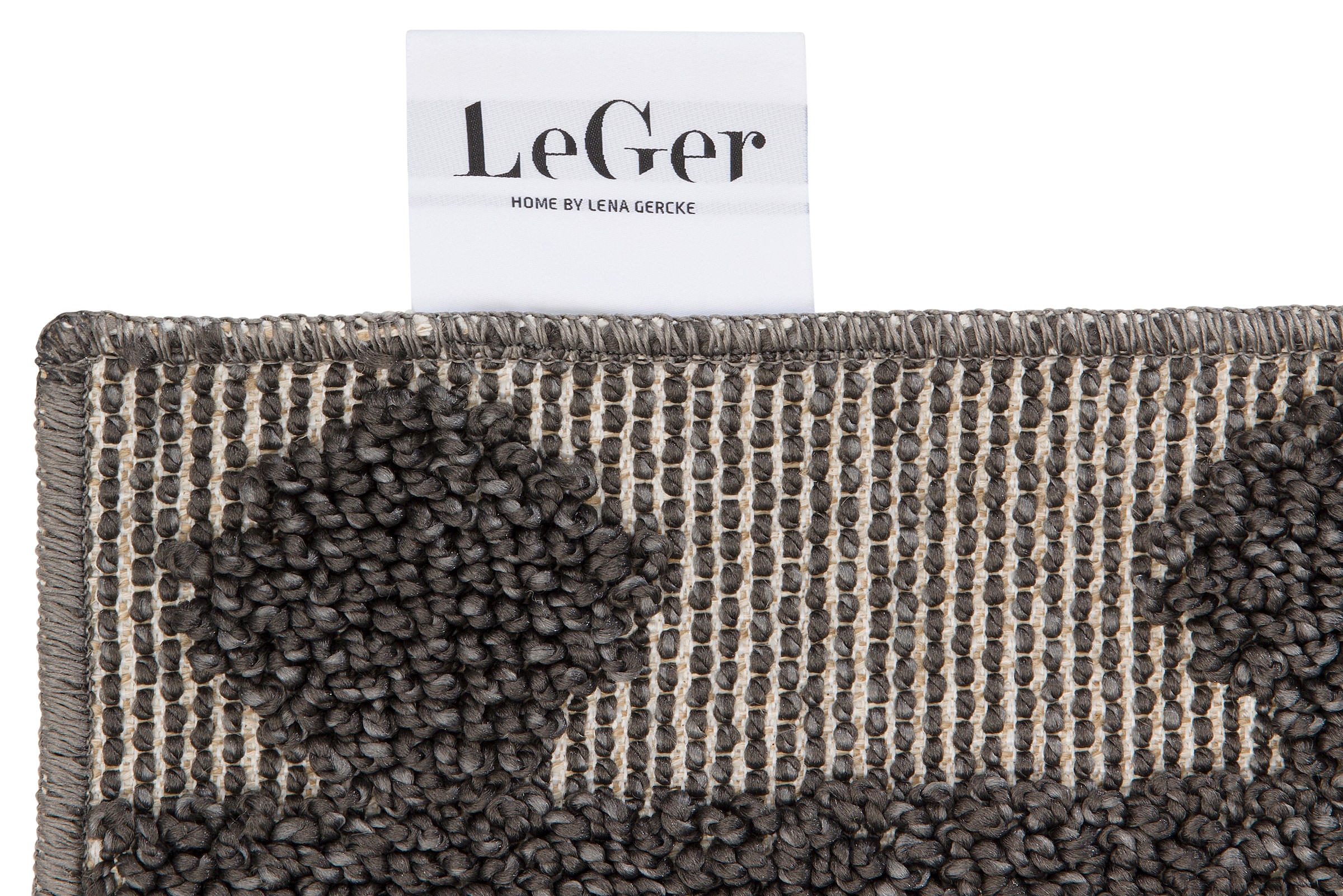 LeGer Home by Lena Gercke Teppich »Askja«, rechteckig, mit Woll-Look, Hoch-Tief Effekt, Teppich im Boho Stil