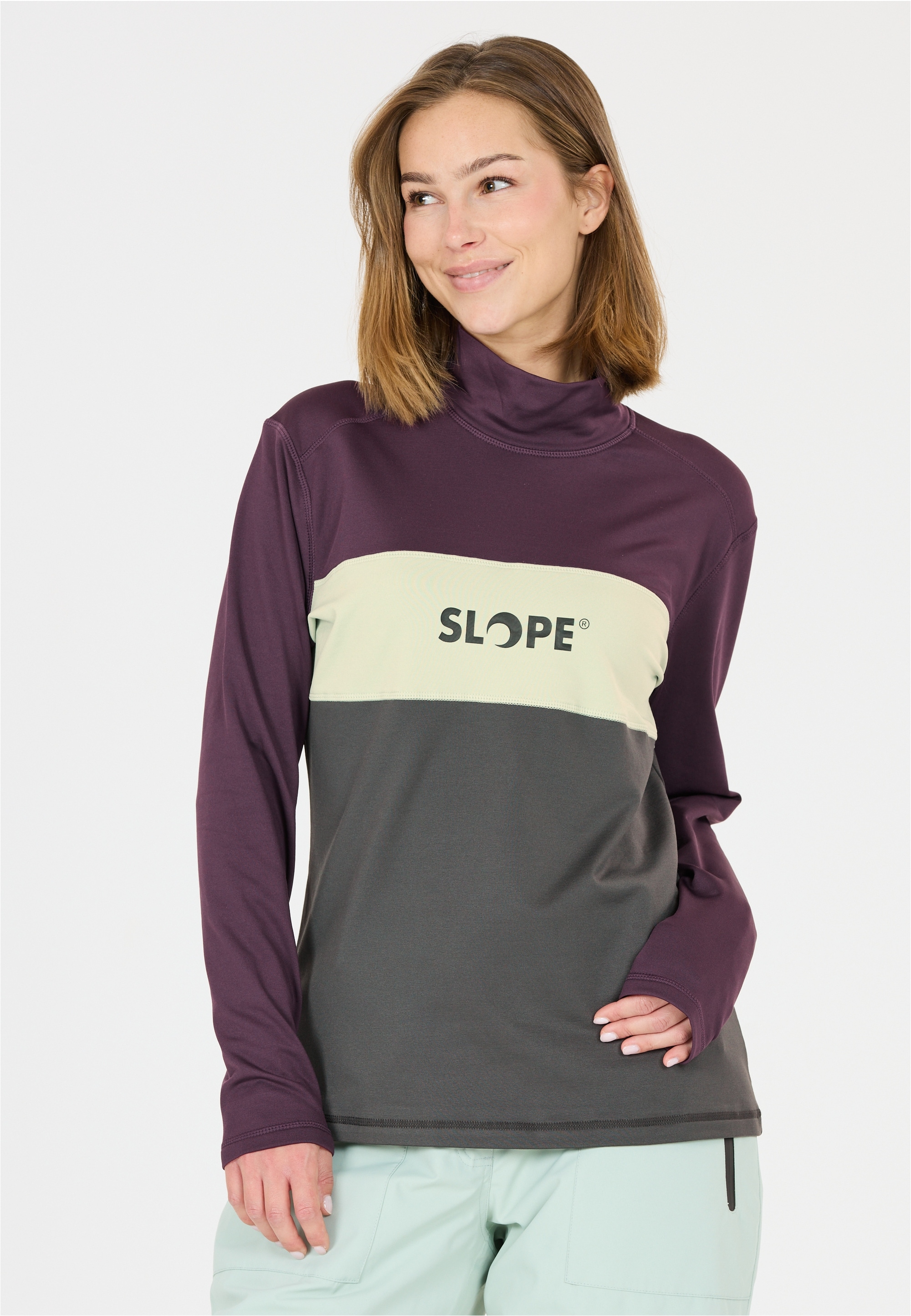 SLOPE Strickpullover "Norvyn" mit kuscheligem Komfort