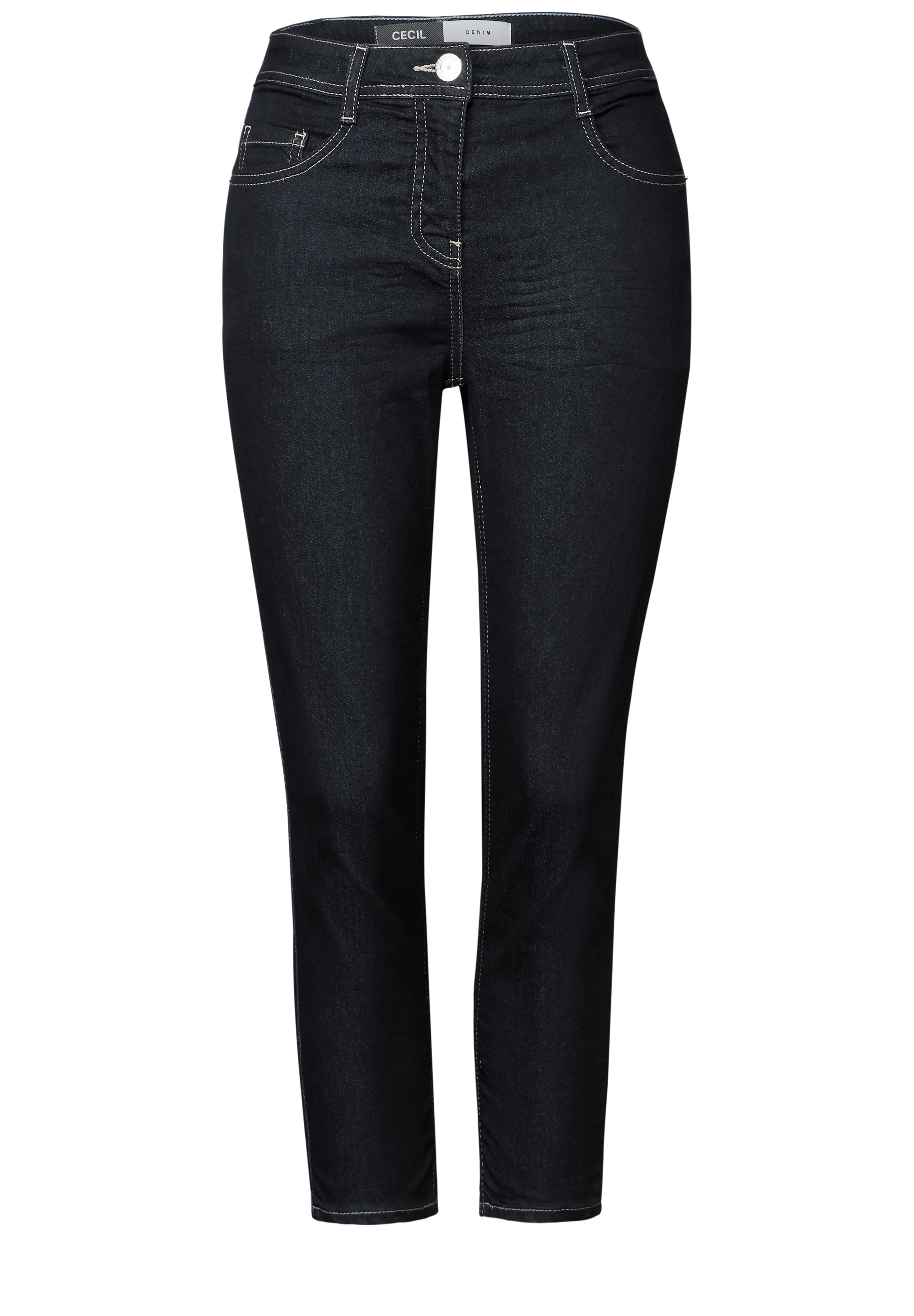 Cecil Slim-fit-Jeans, aus Baumwolle mit Stretchanteil