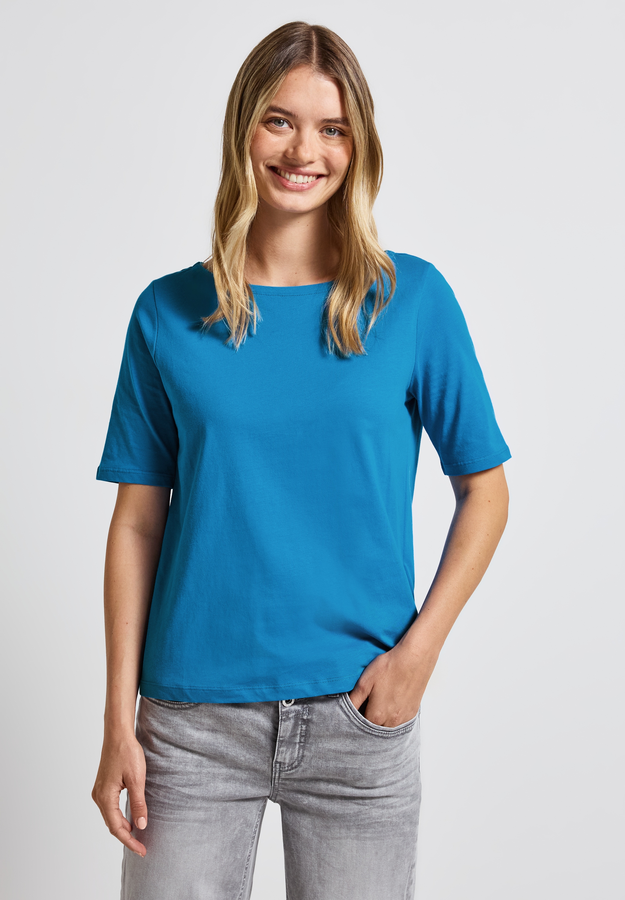STREET ONE T-Shirt, aus reiner Baumwolle günstig online kaufen