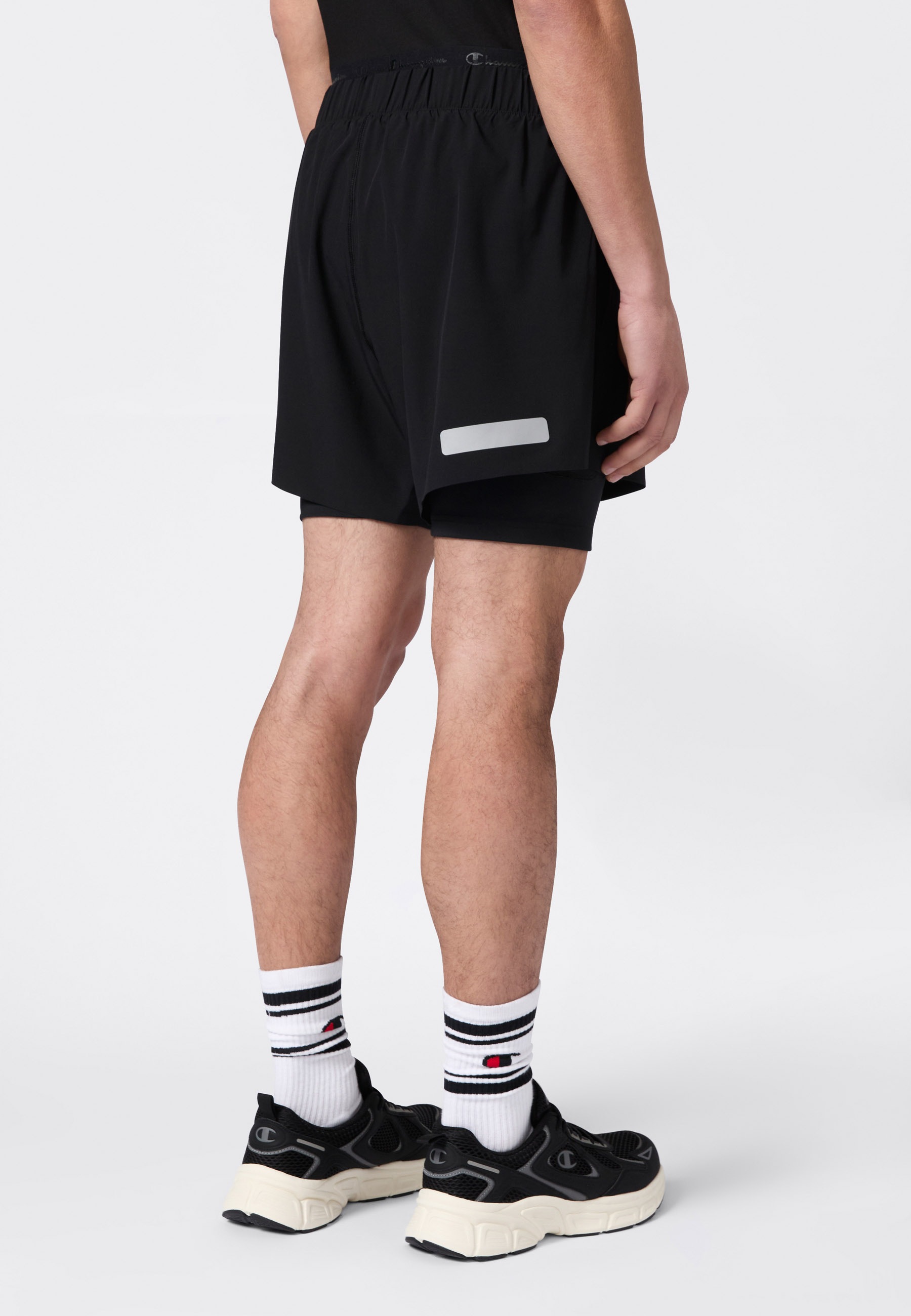 Champion Trainingsshorts  für Sportmode und aktive Freizeit, aus Polyester und Elasthan