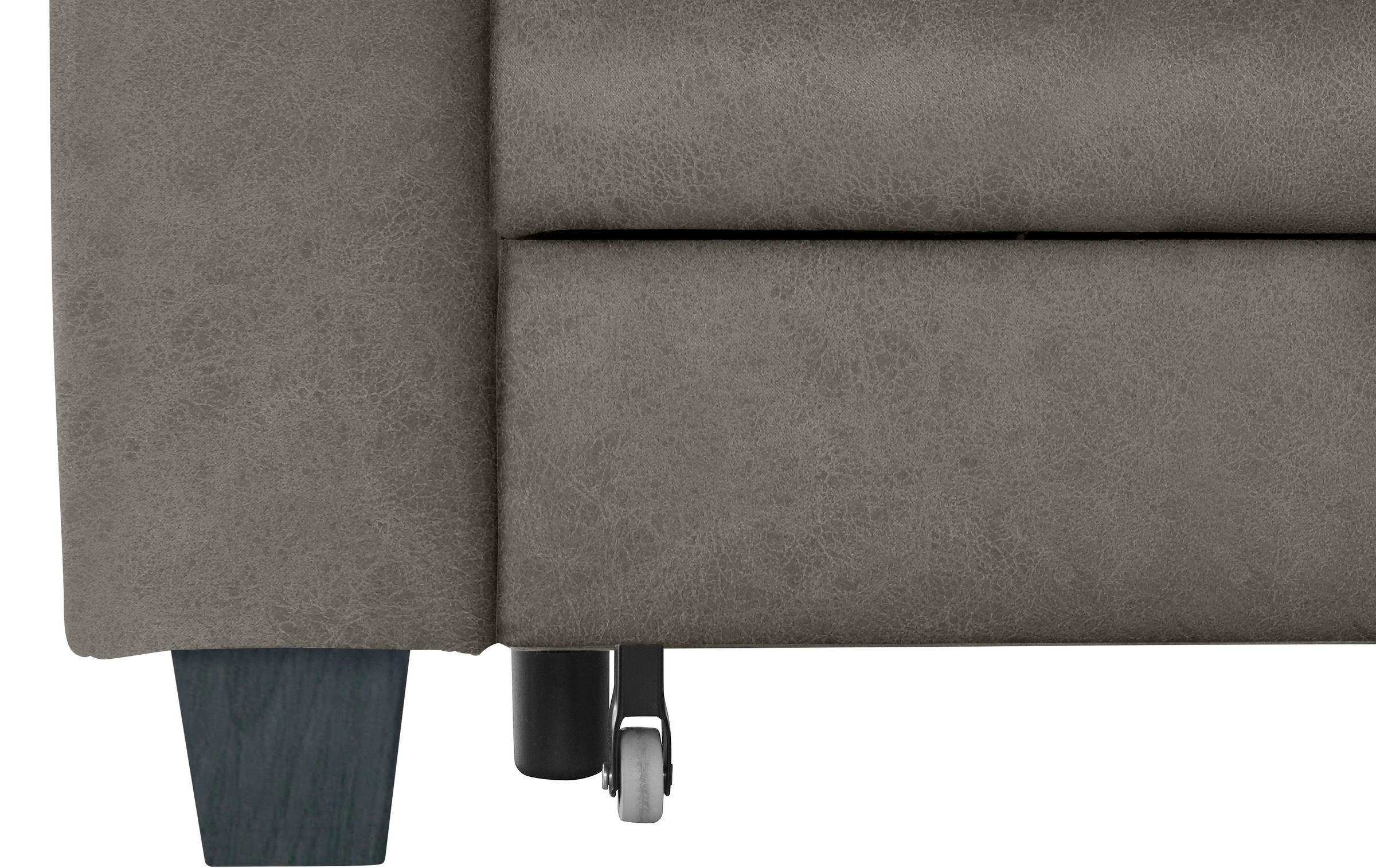 TRENDMANUFAKTUR Ecksofa »Chamber, zeitlos und modern, bequem mit hohem Sitzkomfort, L-Form«, inklusive einer Kopfstütze, wahlweise mit Schlaffunktion
