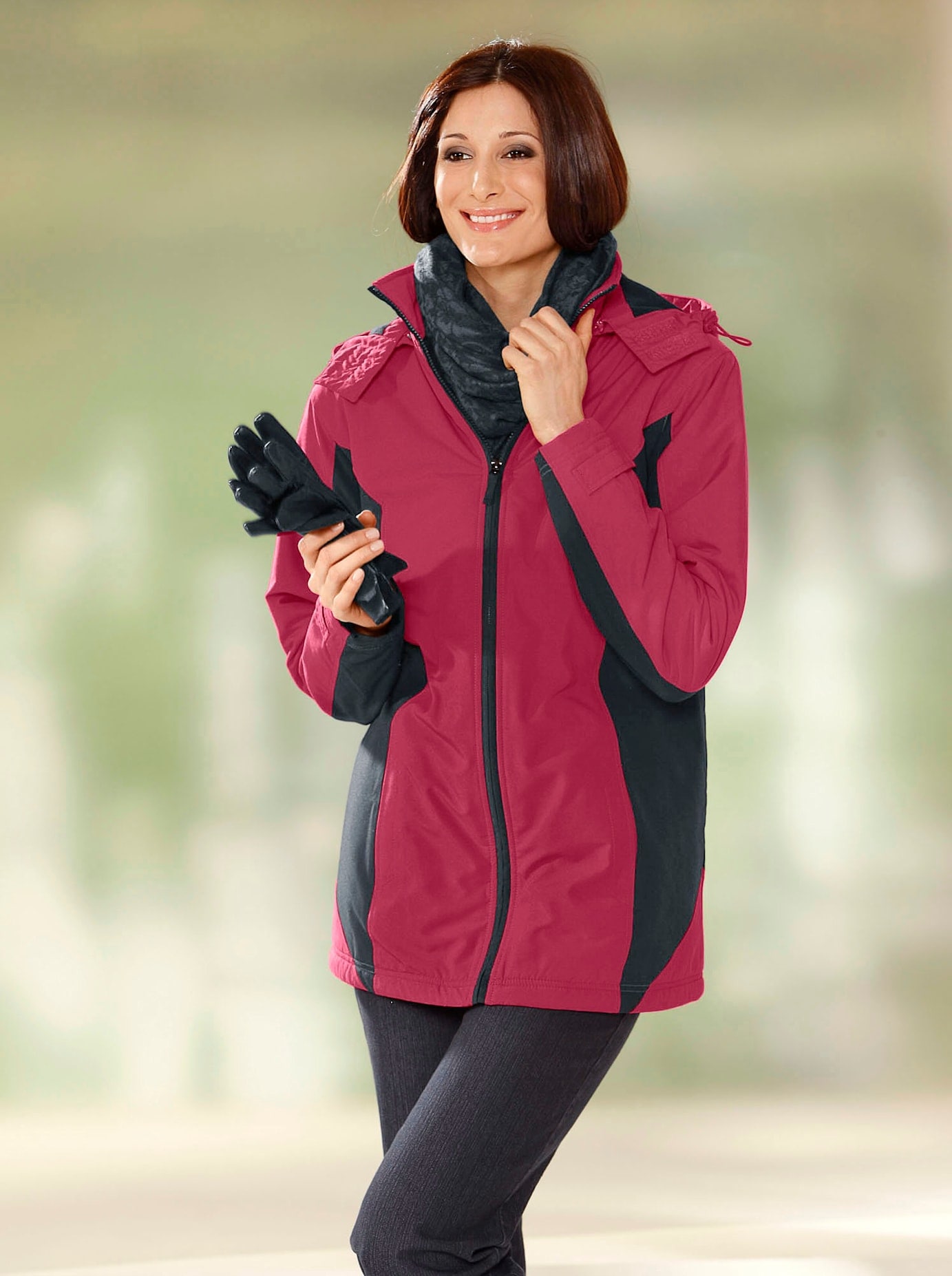 Classic Basics Funktionsjacke mit Kapuze günstig online kaufen