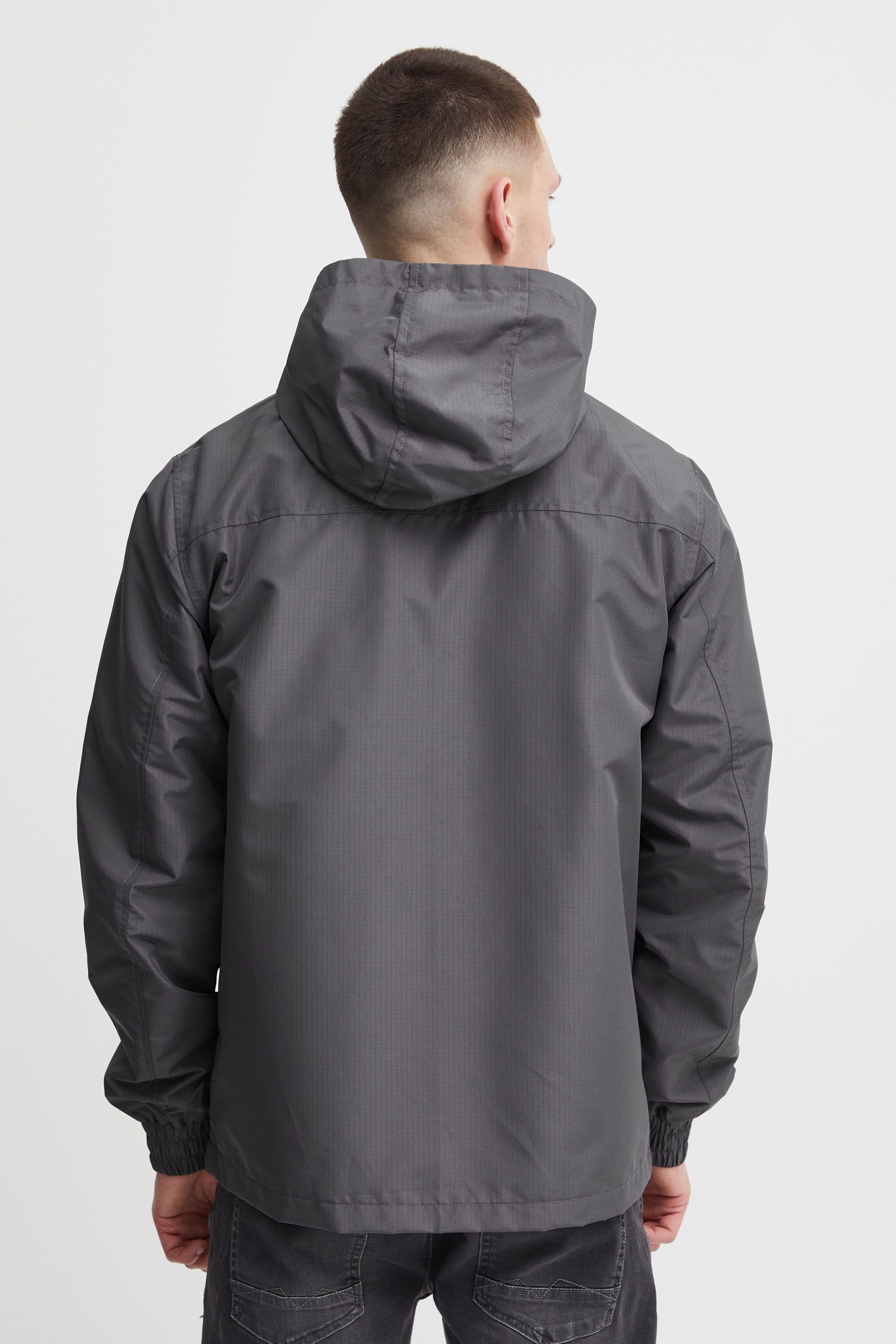 Kurzjacke 11 PROJECT "Kurzjacke PREitan", Herren, Gr. S, grau (iron gate), Obermaterial: 100% Polyester PES., regular fit normal, Jacken Kurzjacke 3