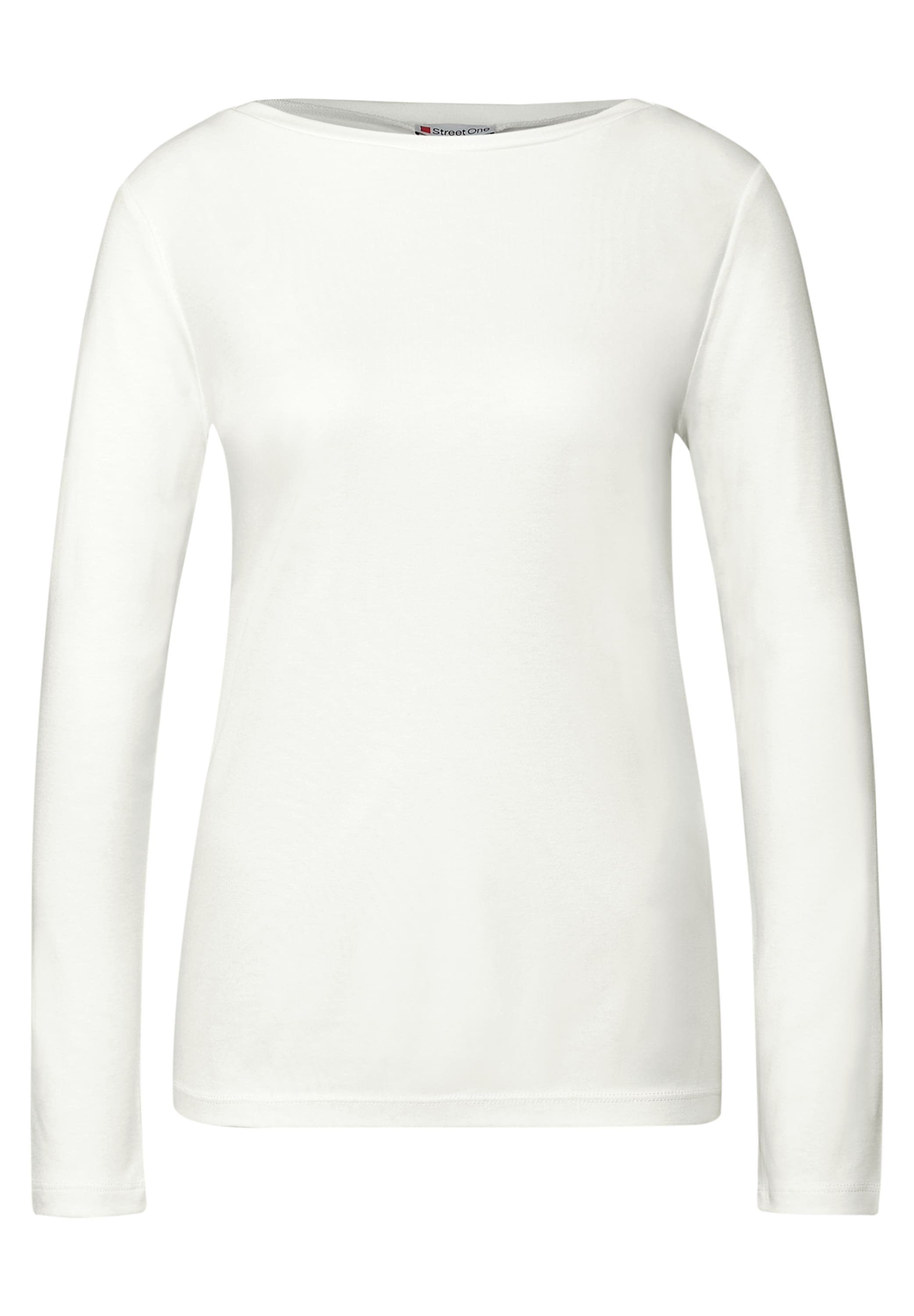 STREET ONE Langarmshirt, im soften Baumwoll-Mix