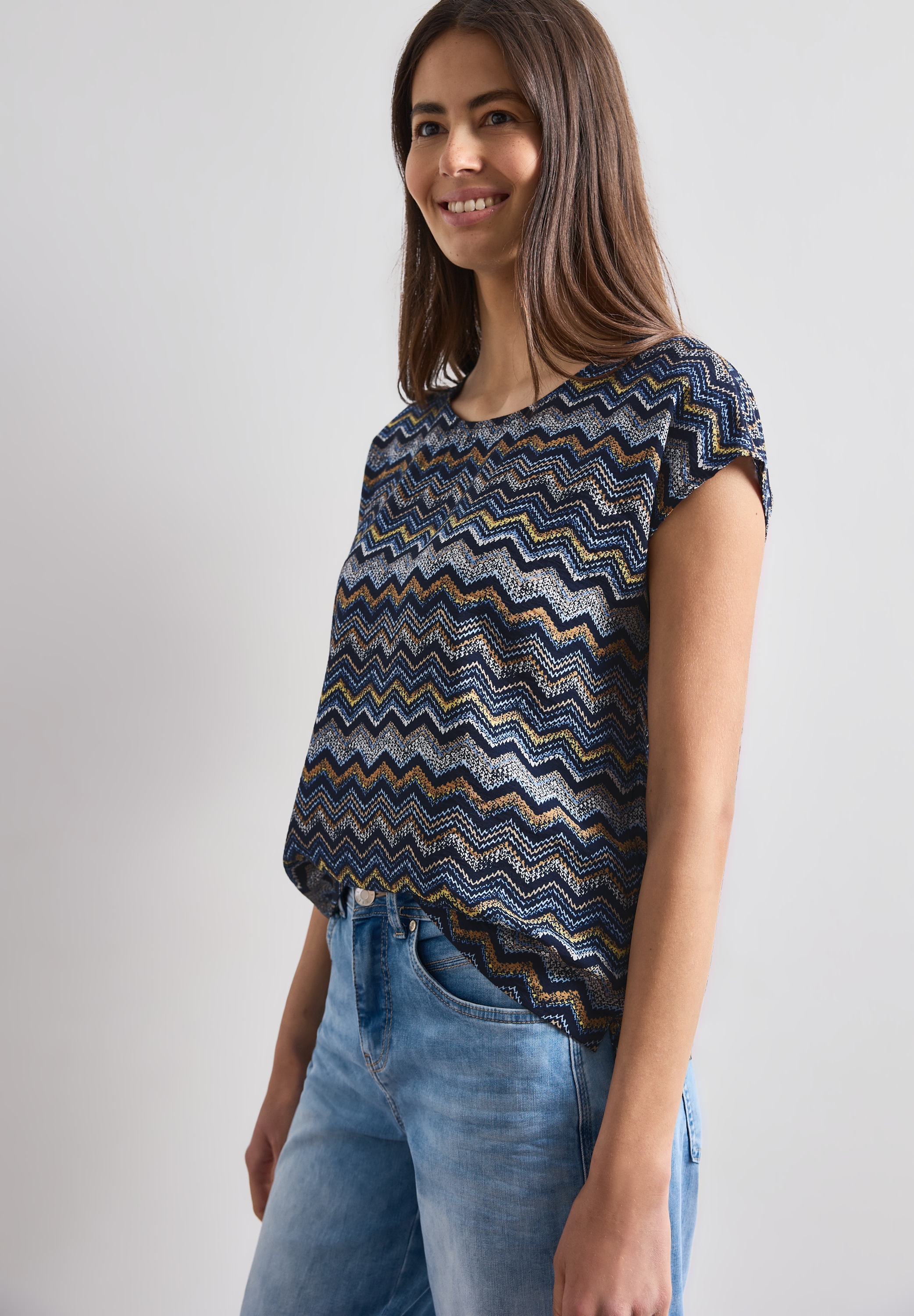 STREET ONE mit allover Print