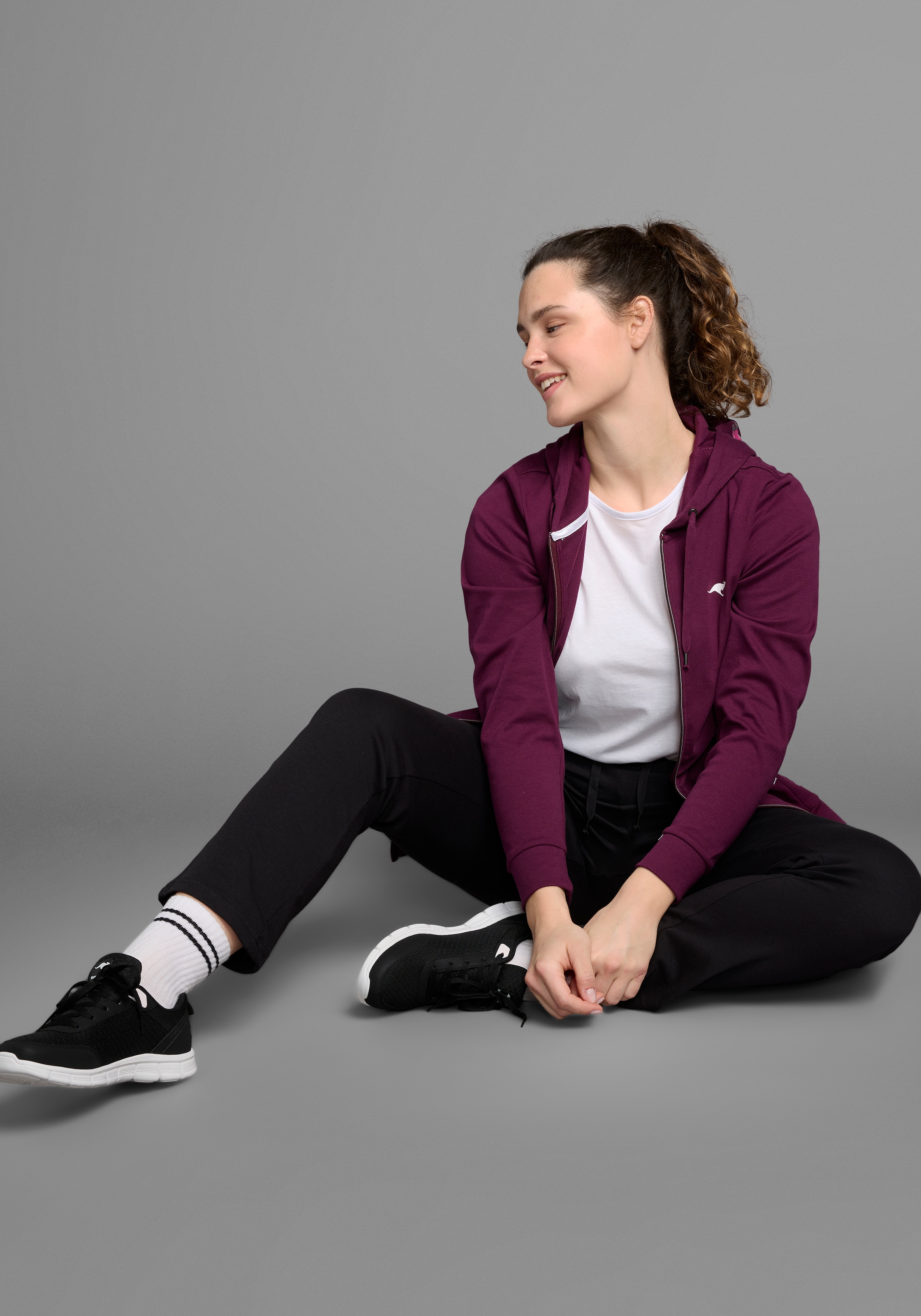 KangaROOS Jogginganzug, (Set, 2 tlg.), Große Größen