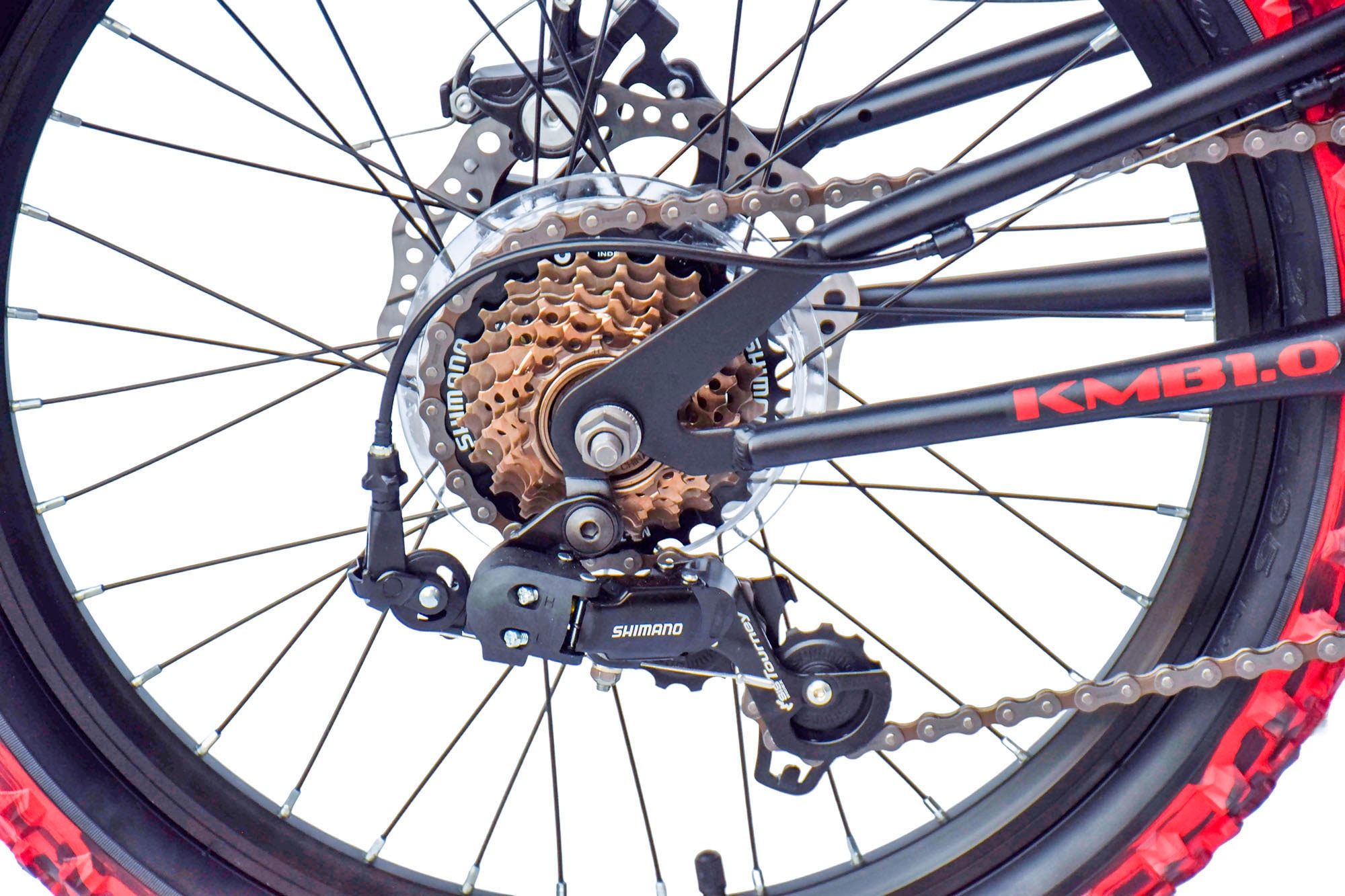 WYNN Kinderfahrrad »KMB1.0« 7 Gang Shimano Tourney Schaltwerk Kettenschaltung