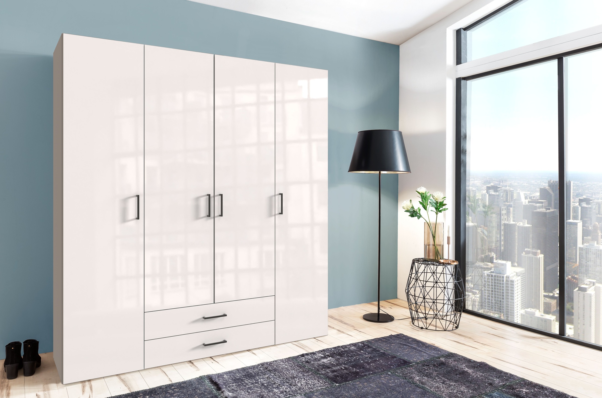 Wimex Drehtürenschrank "Mugano, 135 oder 180cm breit, 208 oder 236cm hoch, günstig online kaufen