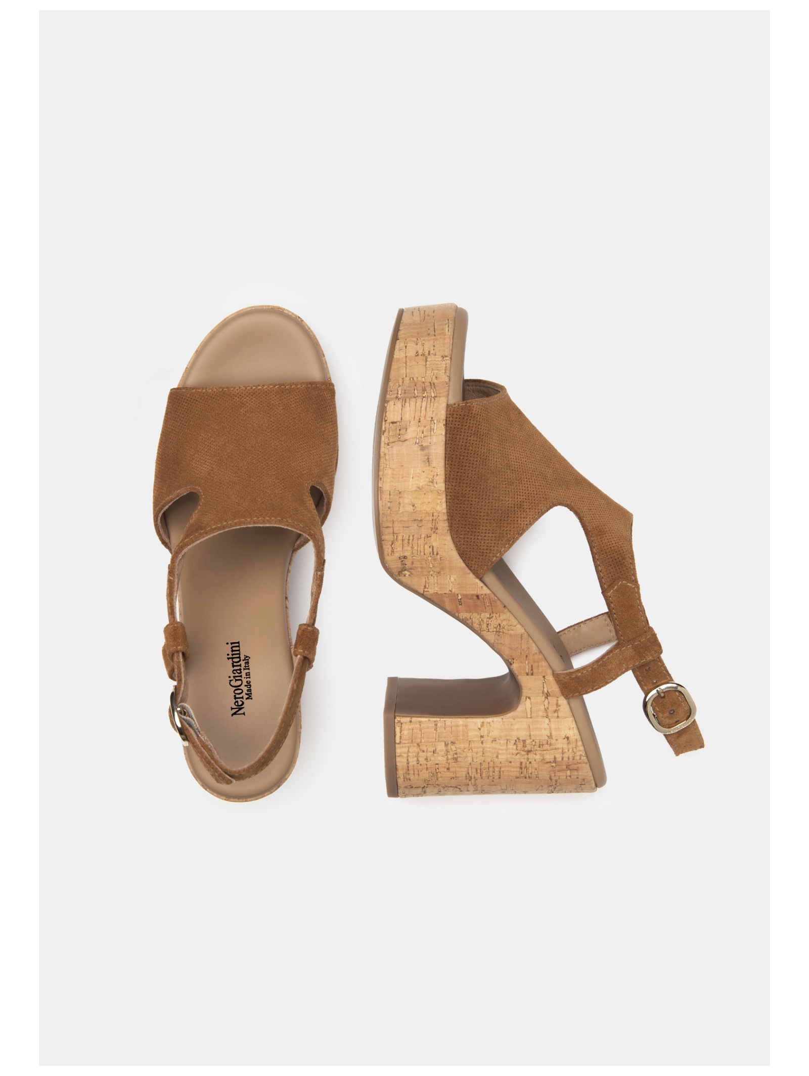 Nero Giardini High-Heel-Pumps »Nero Giardini Sandalen Veloursleder«