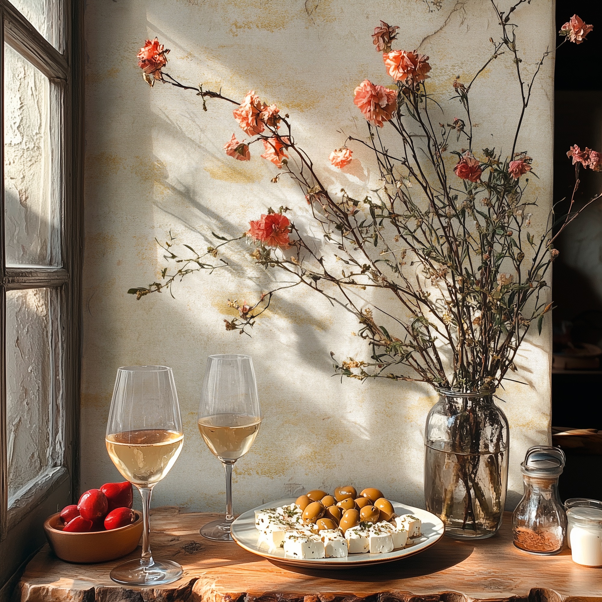 living walls Vliestapete »Abstrakte Farbverlauf-Tapete bunt Struktur modern« hochglänzend strukturiert