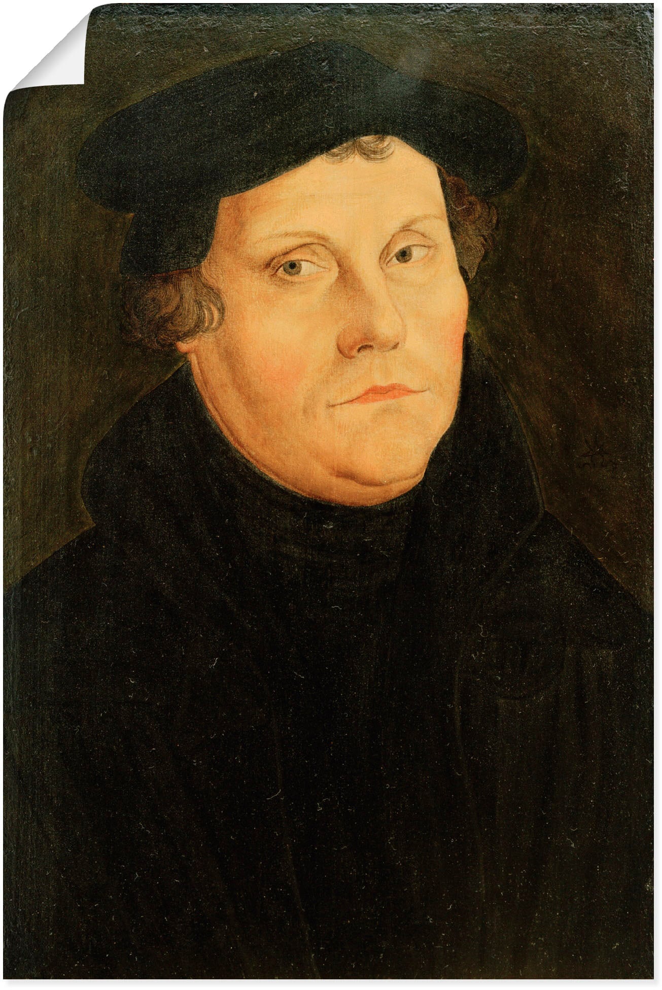 Artland Wandbild »Martin Luther«, Historische Persönlichkeiten, (1 St.), als Leinwandbild,...