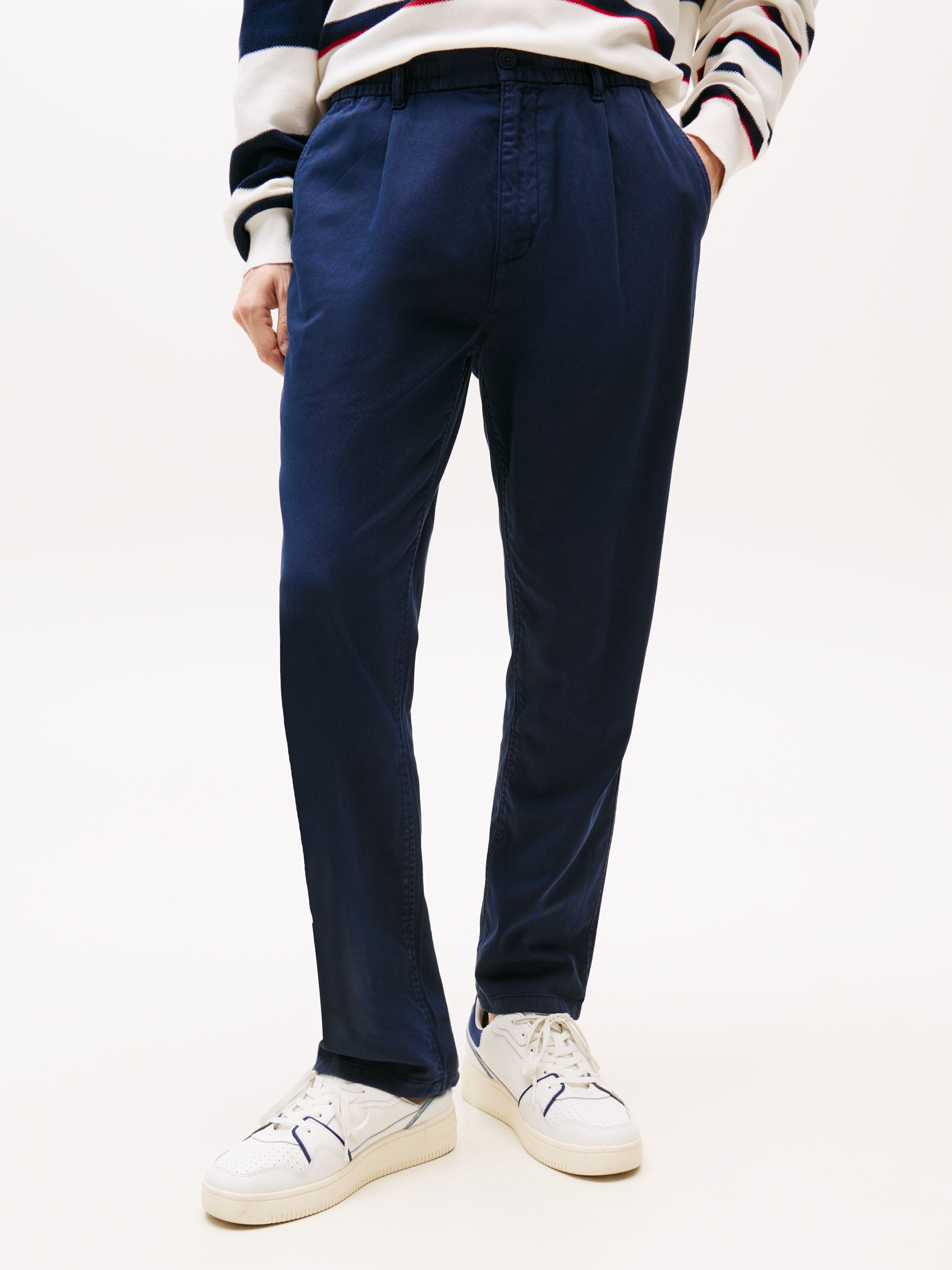 Tommy Jeans Stoffhose "TJM ISAAC LIGHT COTTON PANTS", Mit Gürtelschlaufen günstig online kaufen