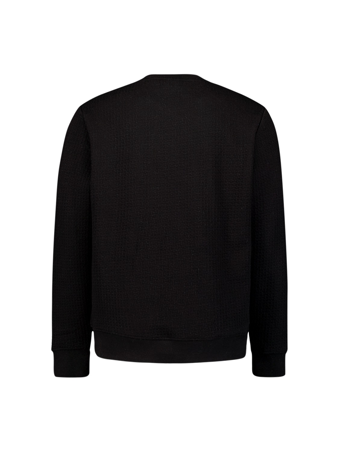 NO EXCESS Sweater »No Excess Jacquard Pullover mit Rundhalsausschnitt«