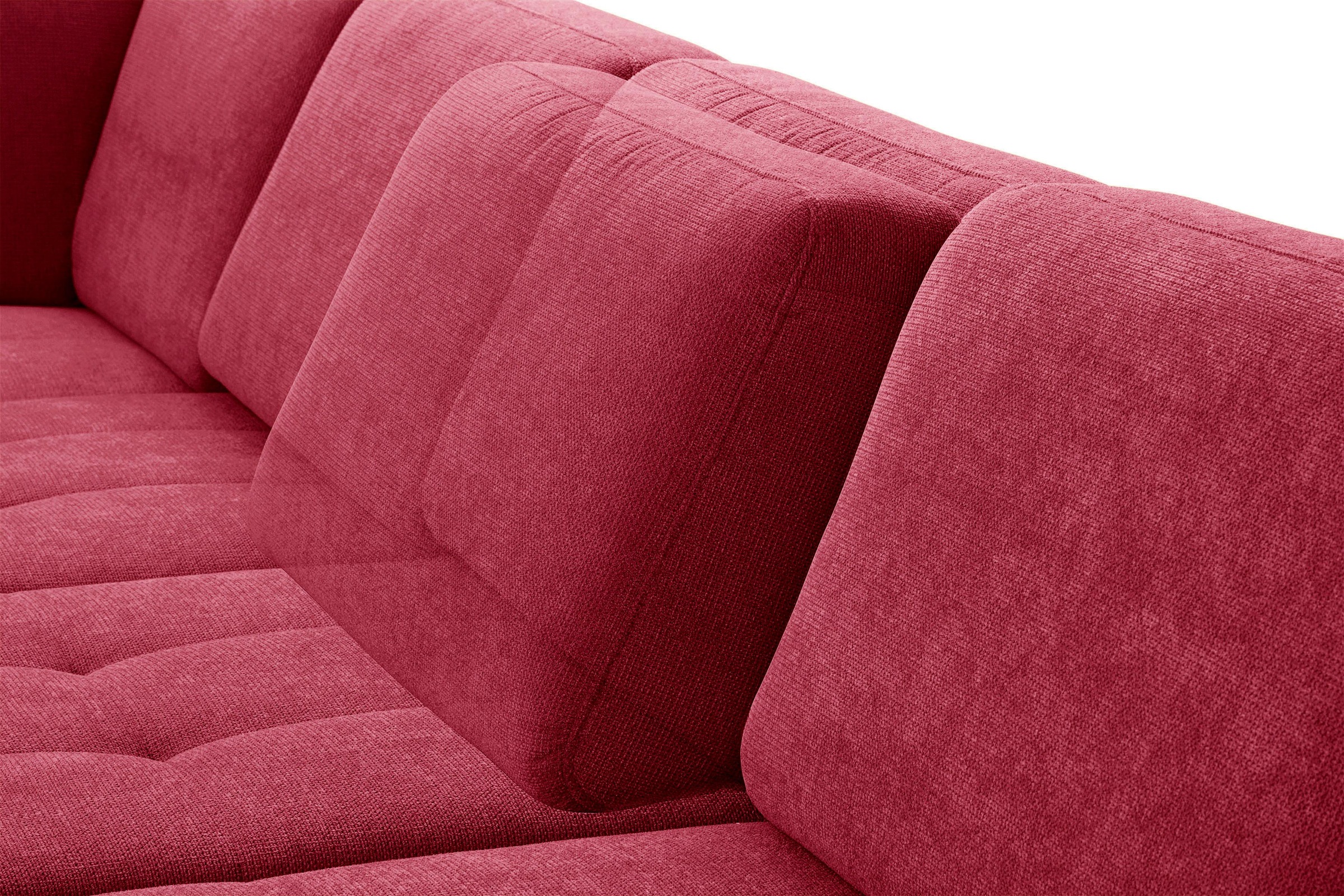 sit&more Wohnlandschaft »Santorini U-Form«, mit Federkern und Sitztiefenverstellung, wahlweise mit Bettfunktion