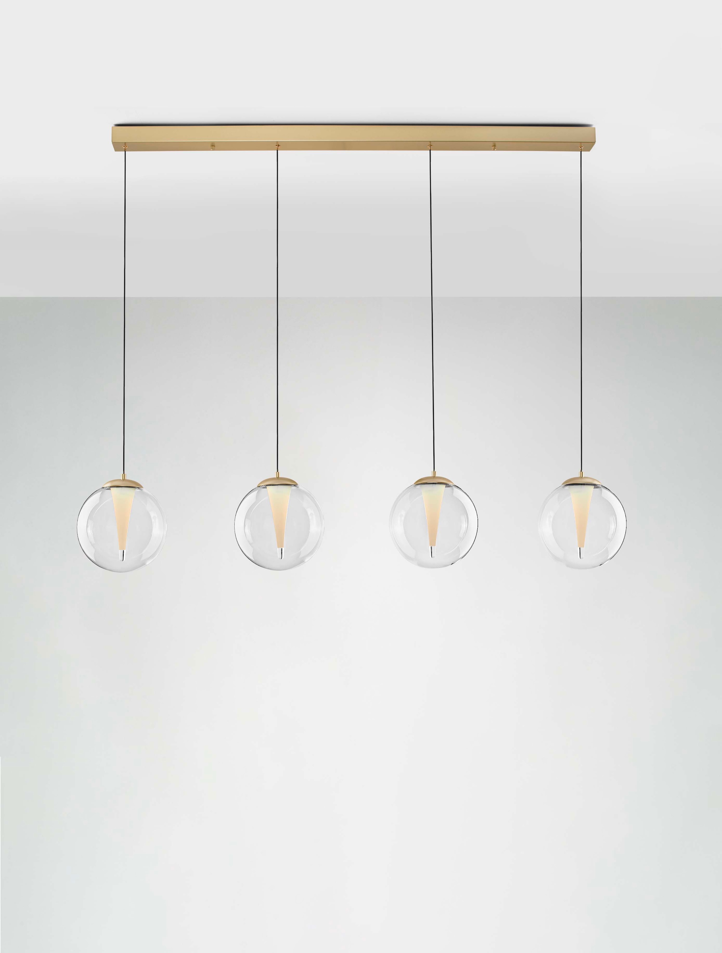 Nova Luce Pendelleuchte »GALEO«, 4 flammig